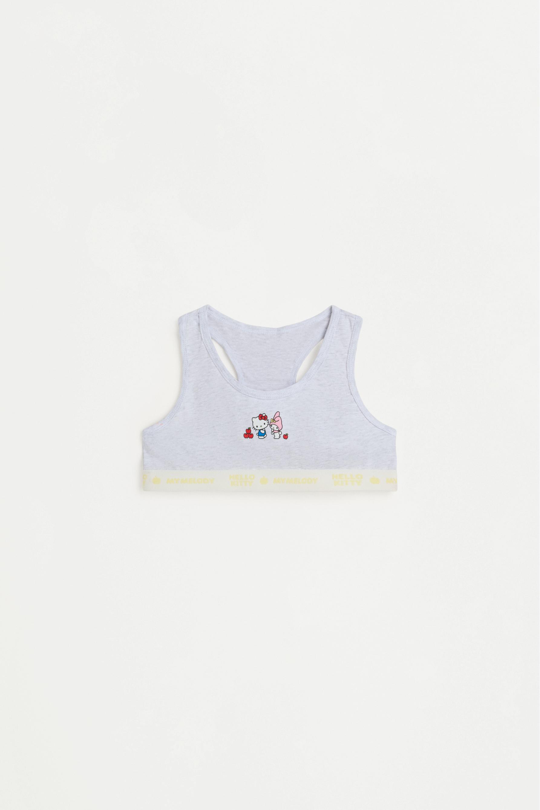 Hello Kitty ©SANRIO Tops (3-Pack) — WHITE/RED