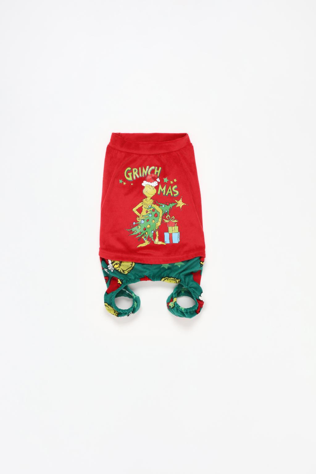 Mascota | Pijama aterciopelado El Grinch TM & © 2024 DSE