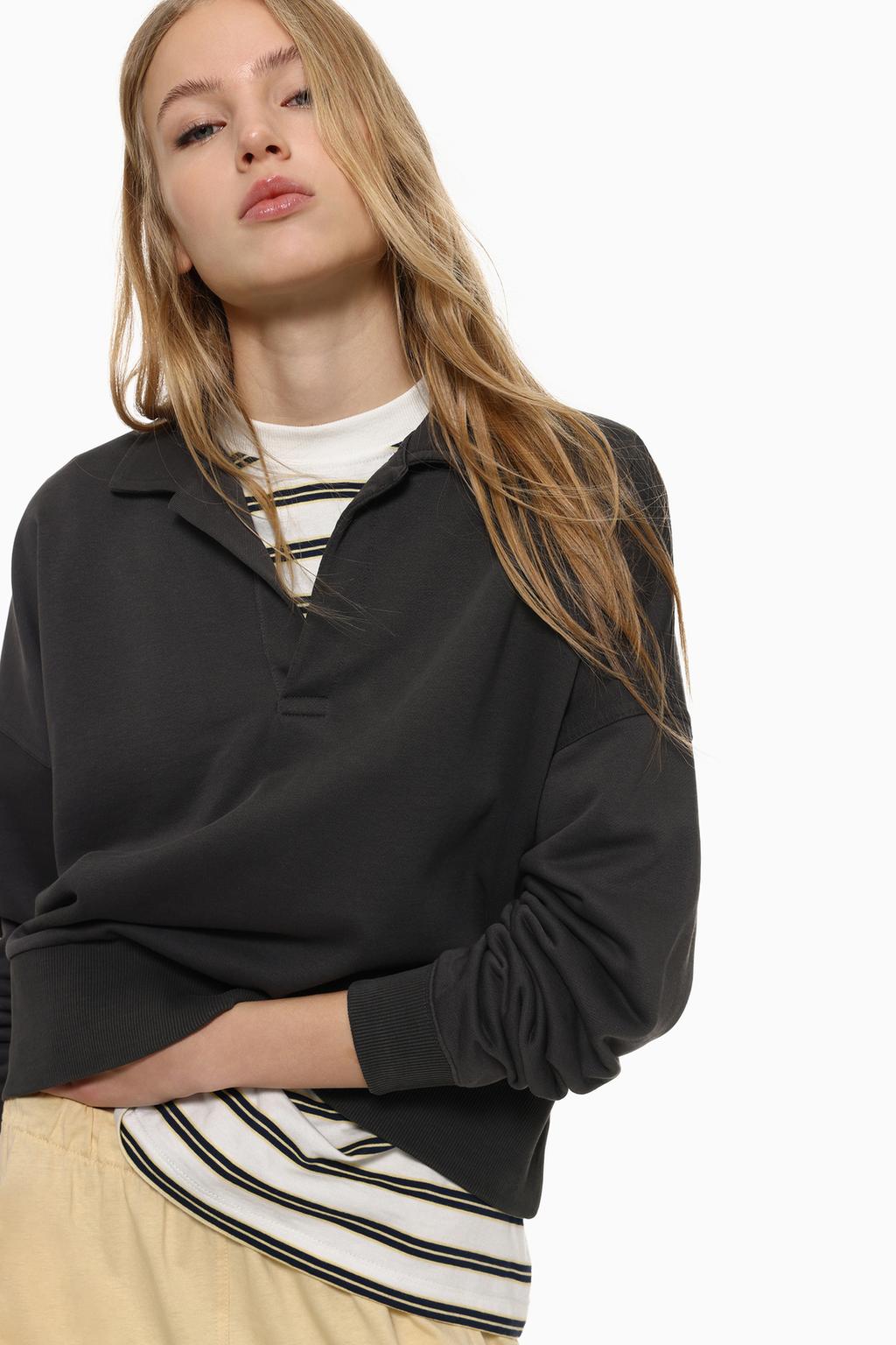 Oversize sweatshirt - polo shirt