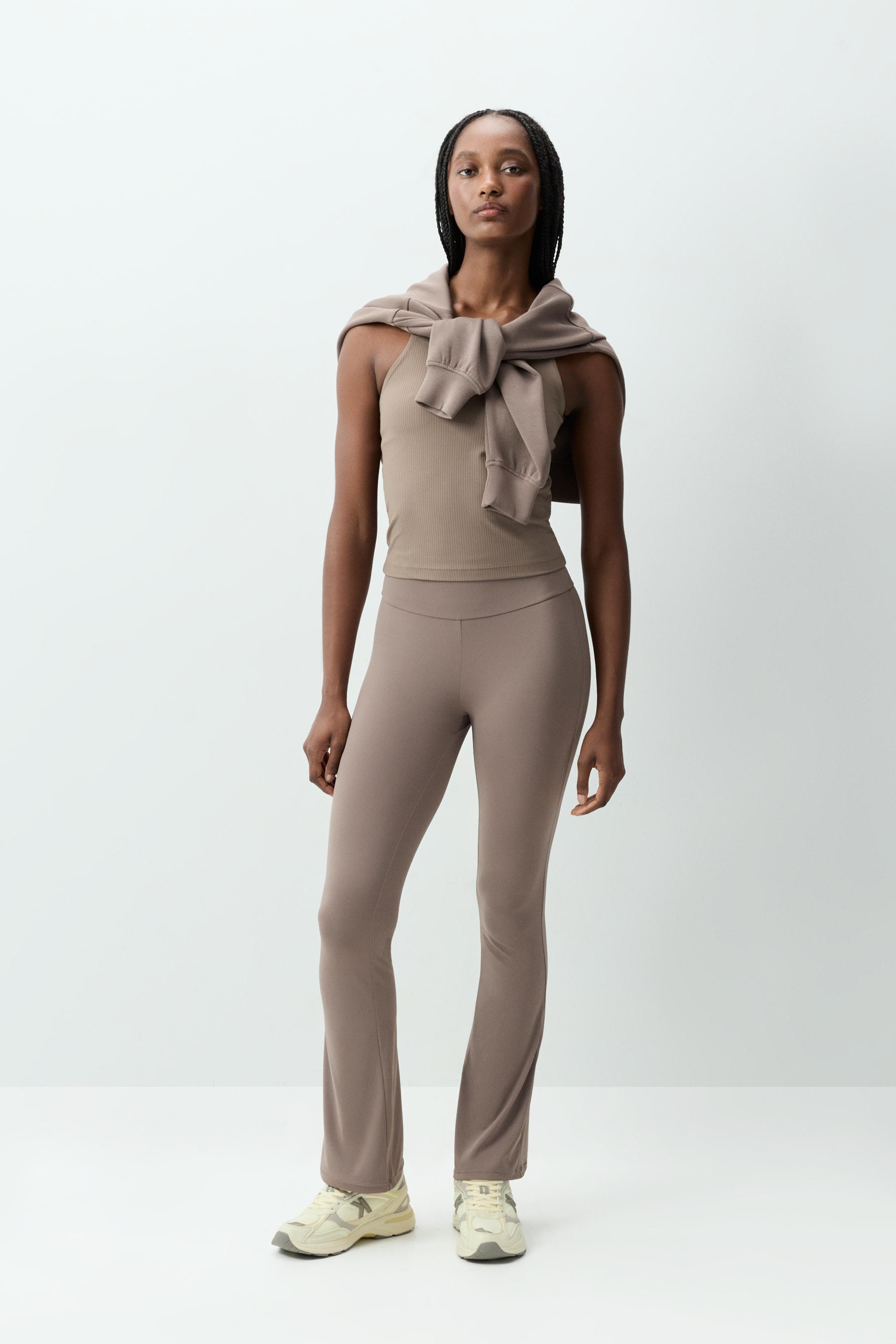 Legging deportivo flare