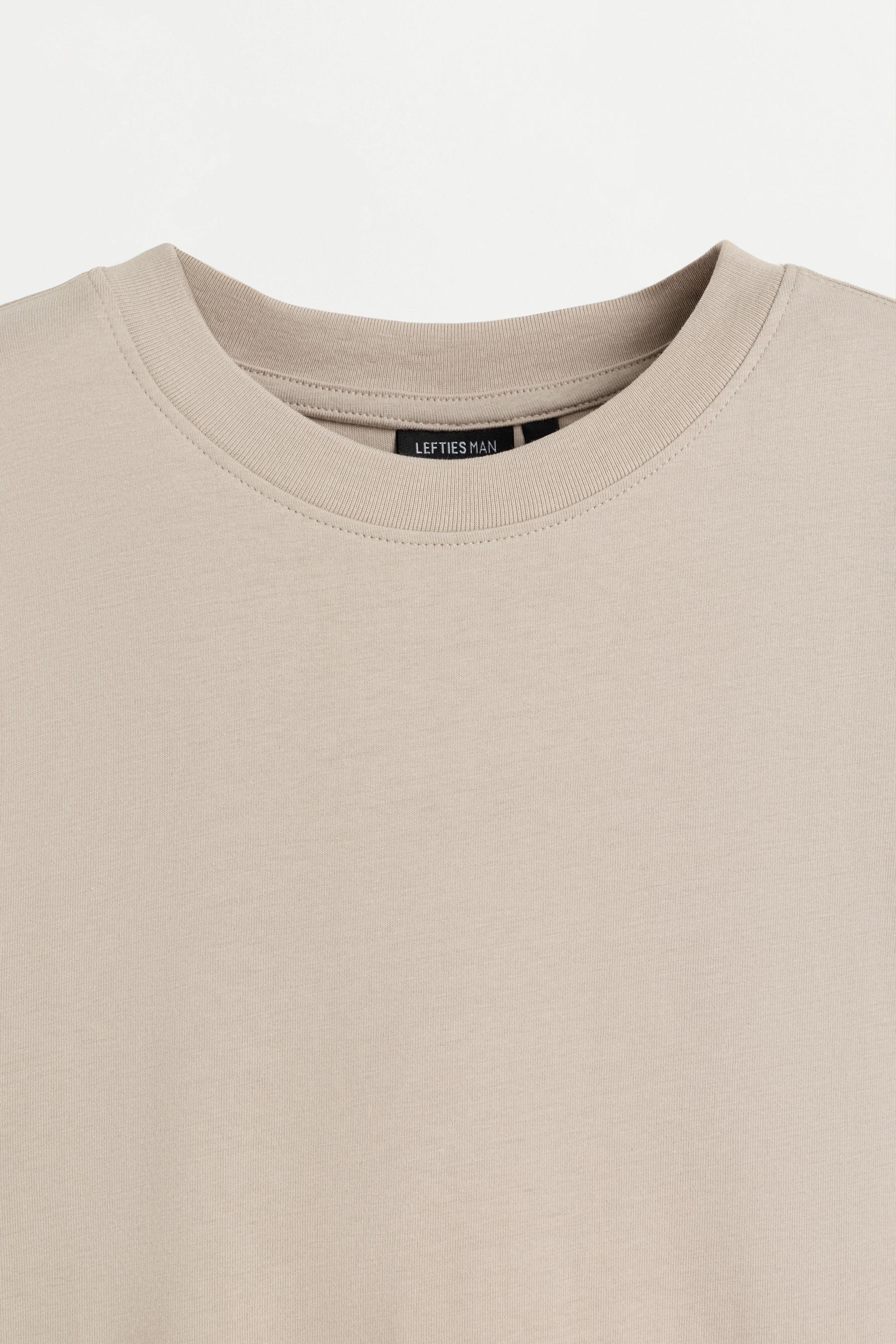 Premium relaxed fit T-shirt — SAND
