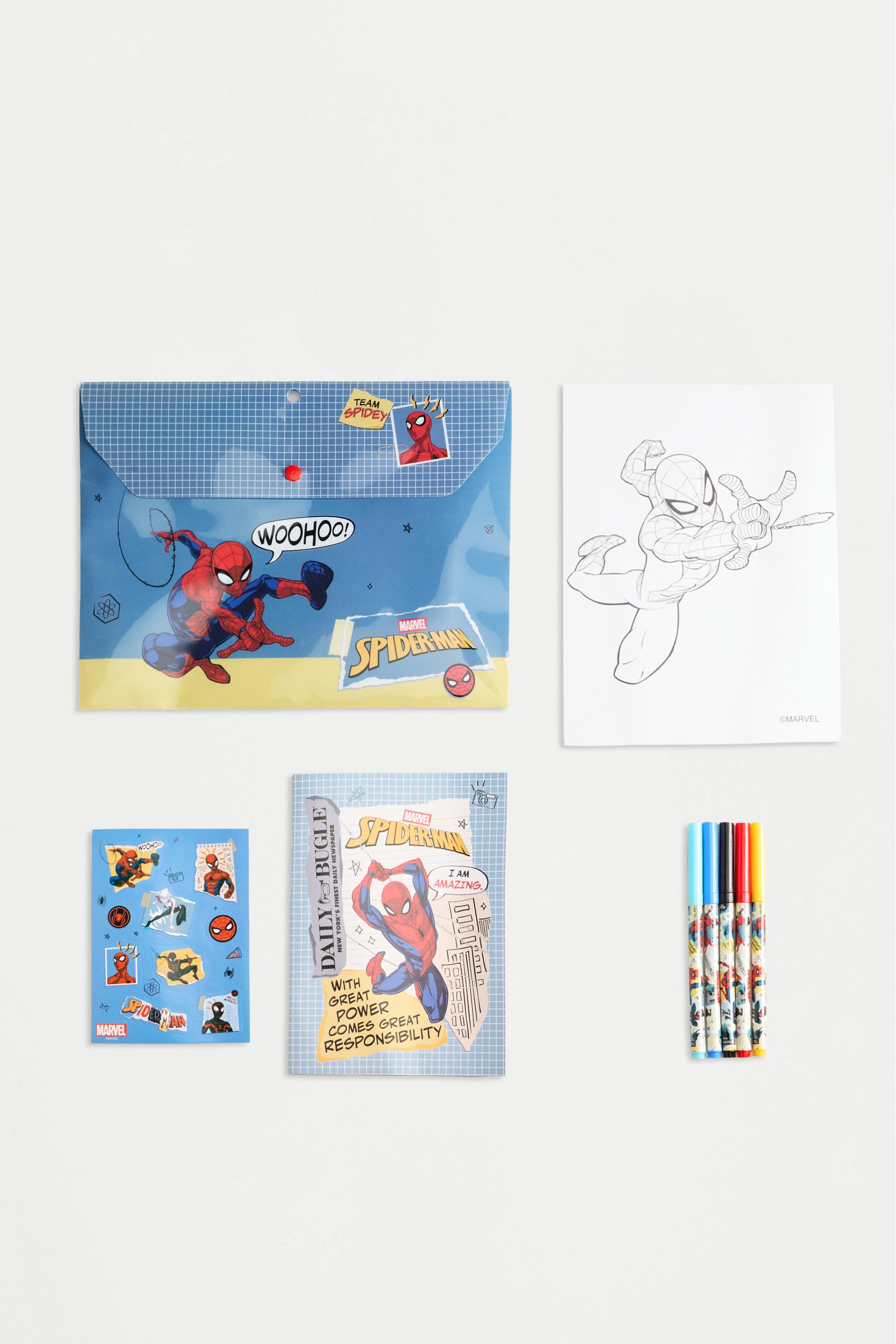 Spiderman ©Marvel colouring set — RED