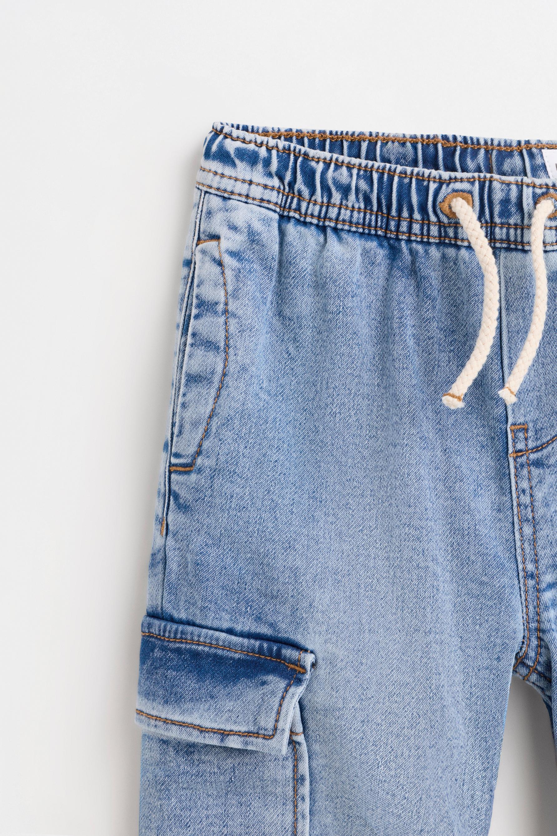 Cargo jogger jeans — INDIGO