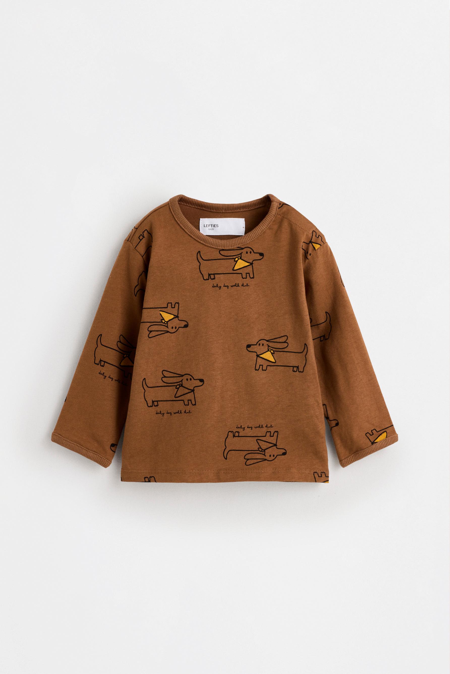 Bear print co-ord — ECRU