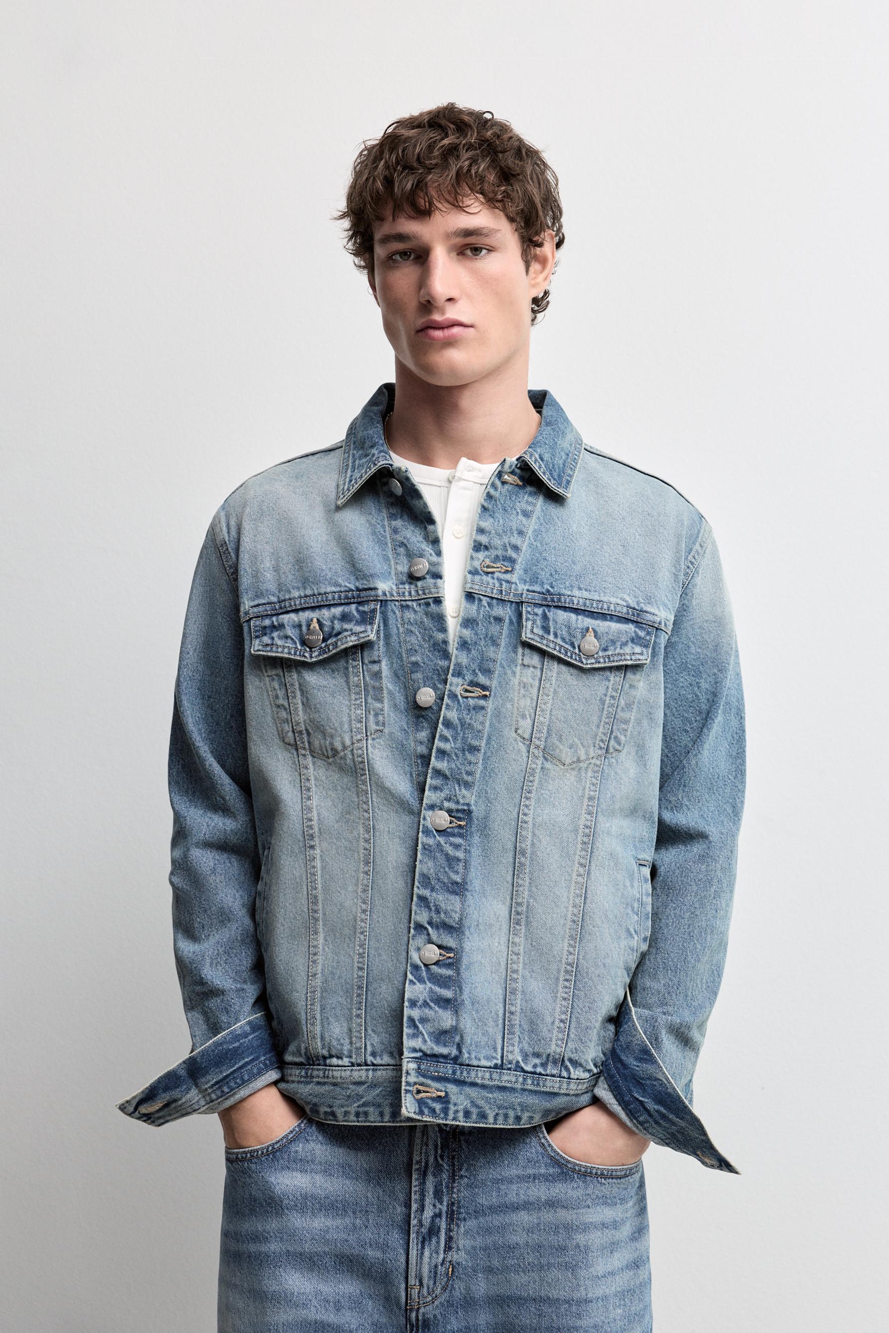 Basic denim jacket — INDIGO