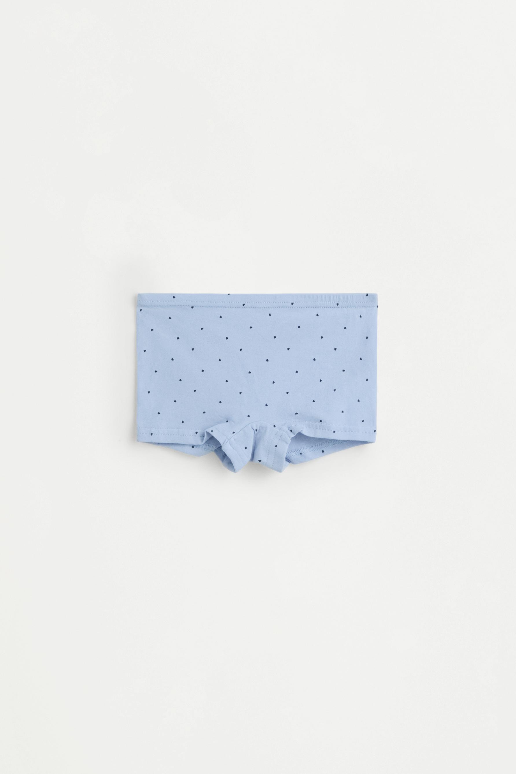 Butterfly Print Boxer Briefs (5-Pack) — LILAC/WHITE