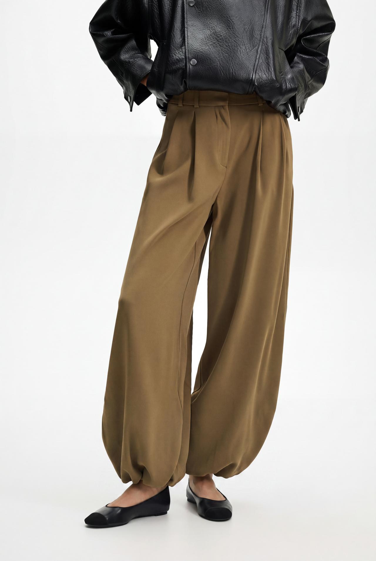 Sarouel trousers — KHAKI