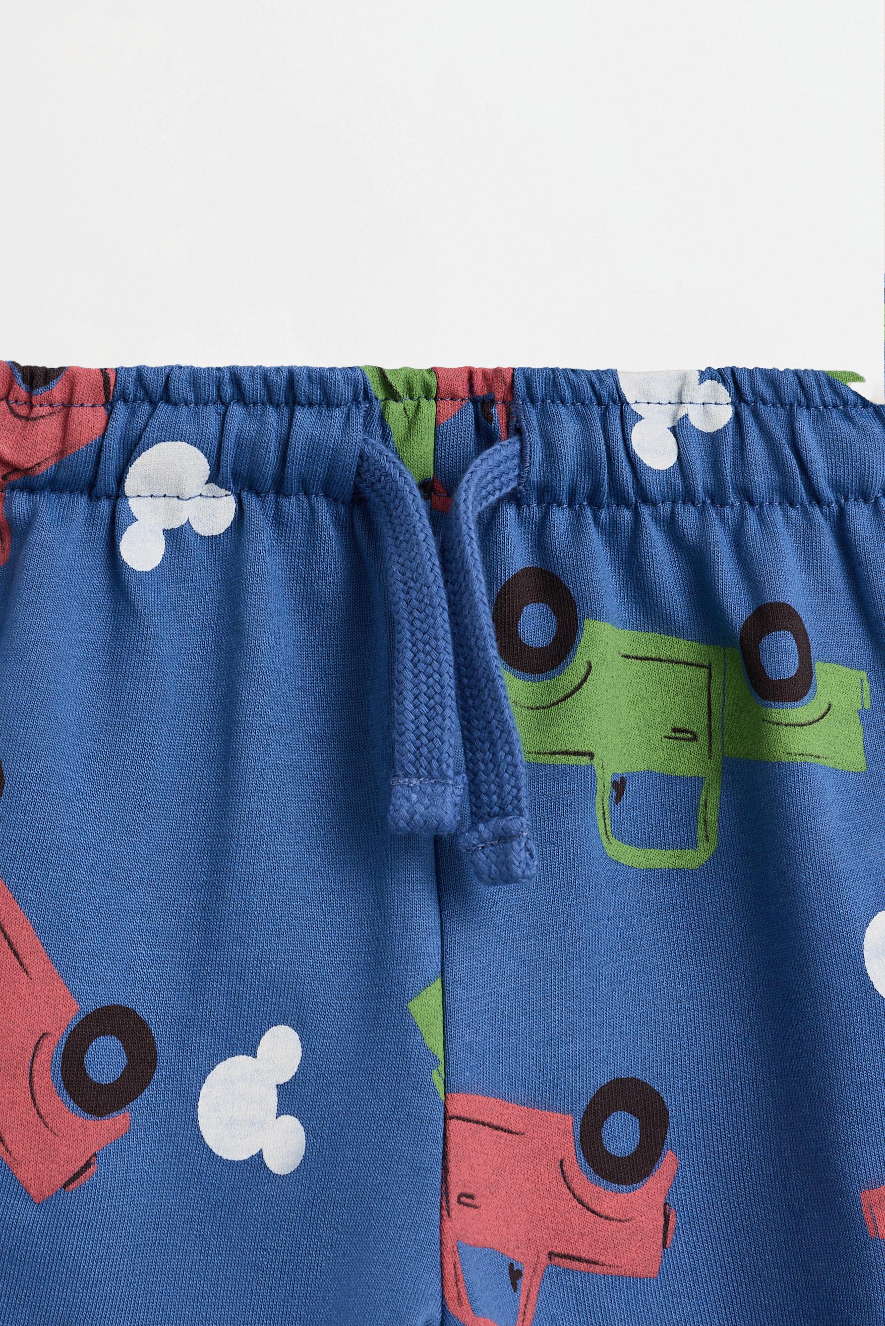 Mickey Mouse ©Disney T-shirt and plush trousers set — MEDIUM BLUE