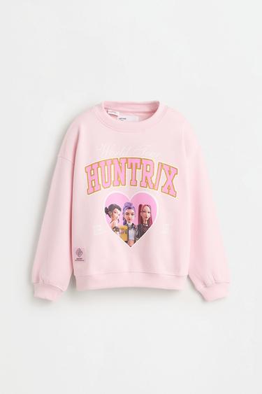 Huntrix K-Pop Demon Hunters ™/© Netflix sweatshirt — PINK 1