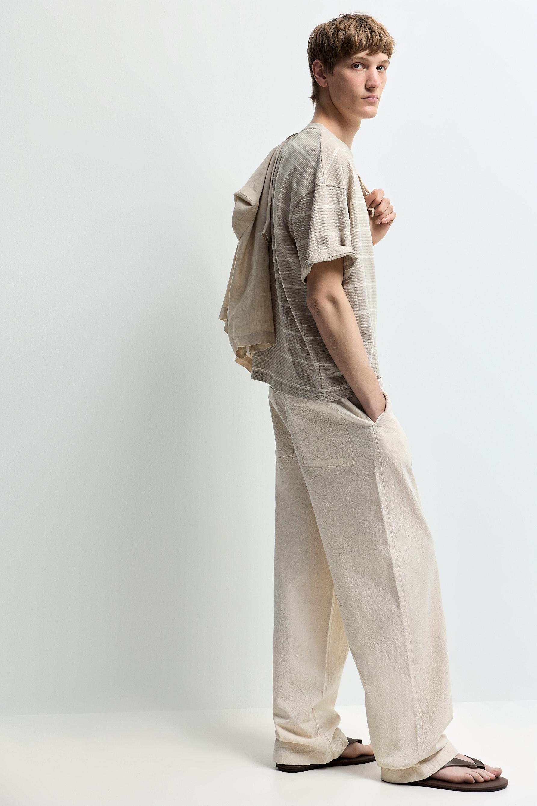 Rustic joggers — OFF WHITE
