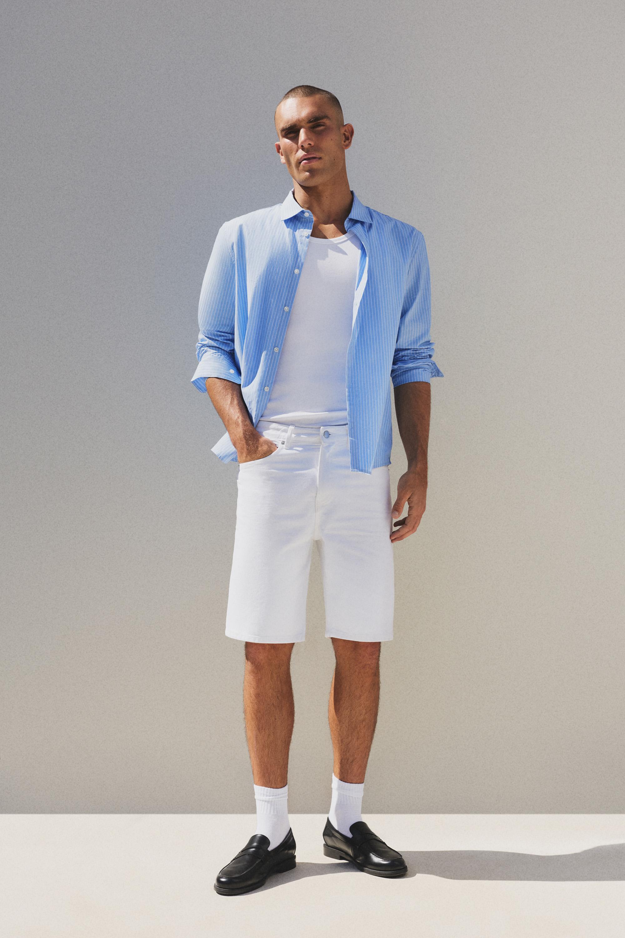 Ribbed vest top — OFF WHITE