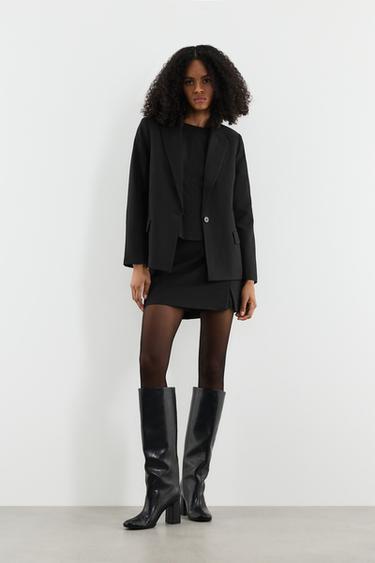 Striped blazer — BLACK 3