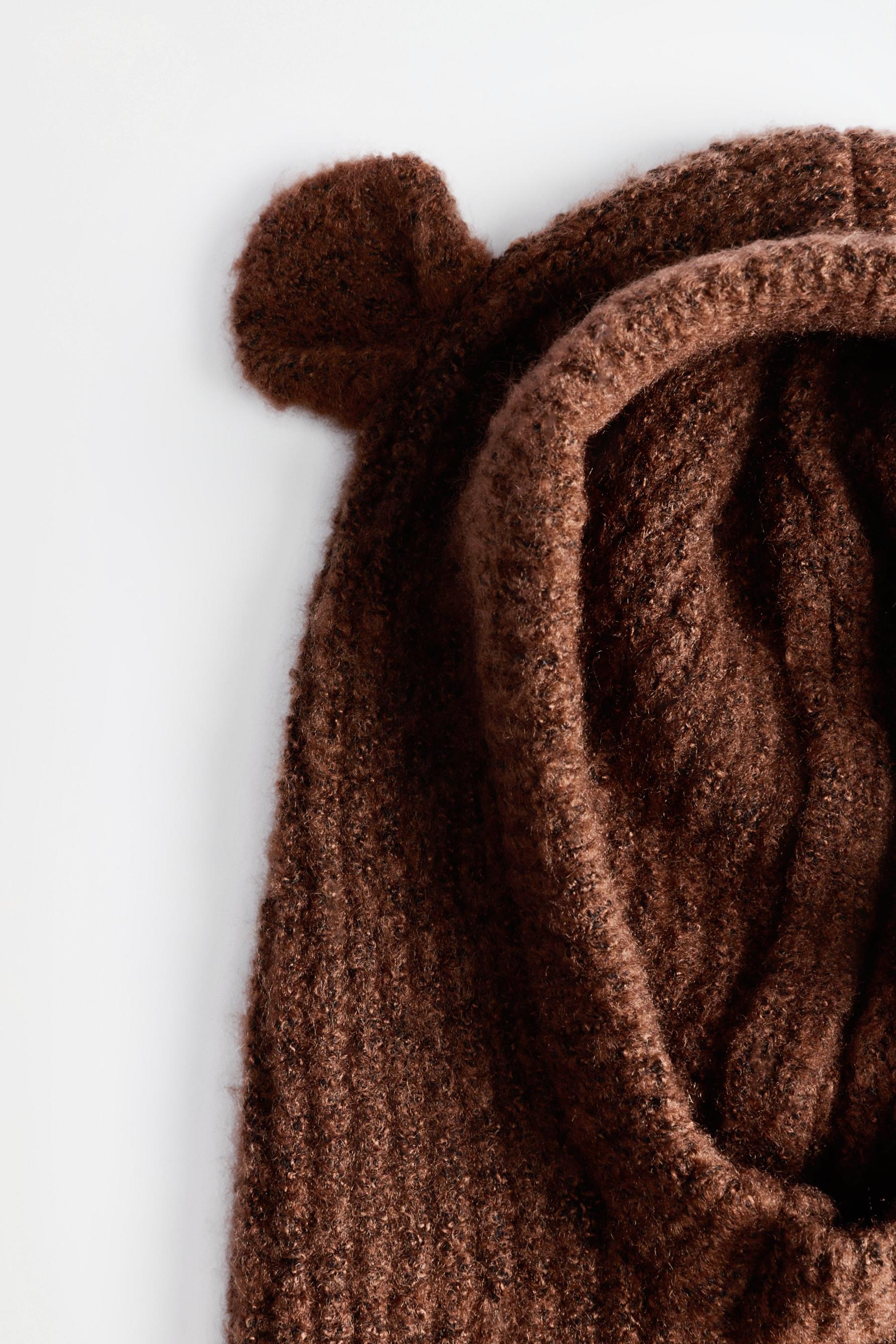 Bear balaclava — BROWN