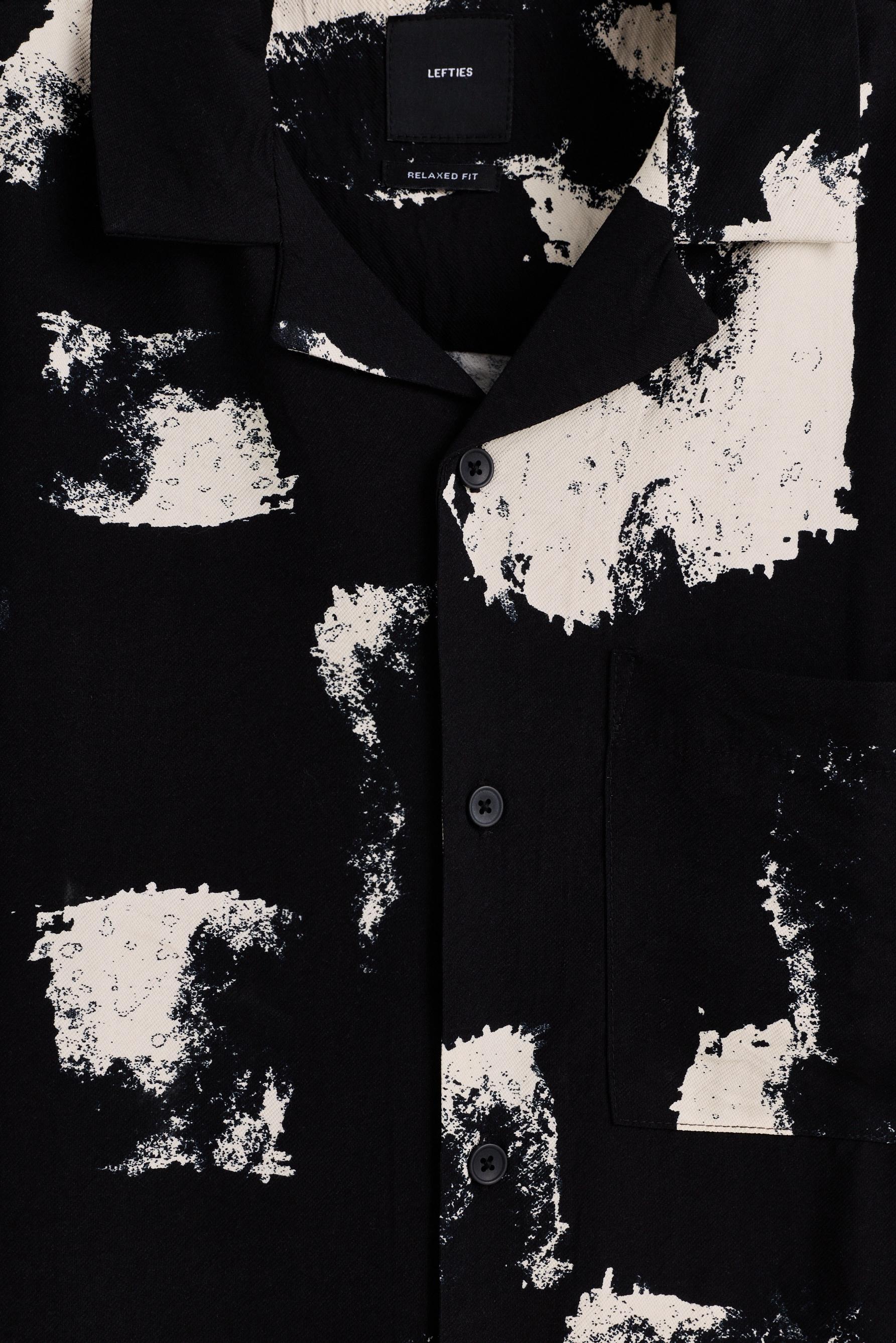 Resort shirt — BLACK