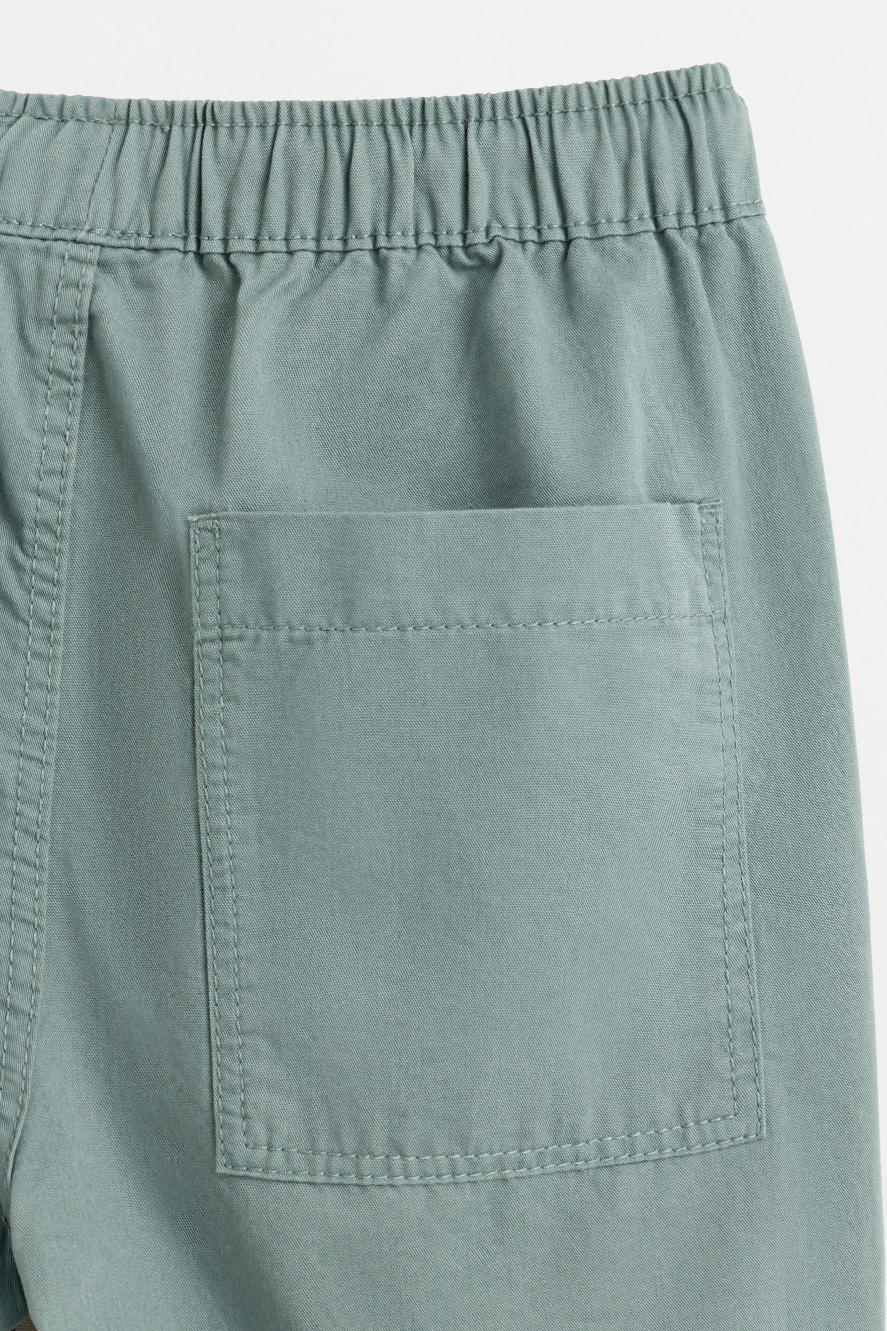 Bermuda jogger shorts — BLUISH GREEN