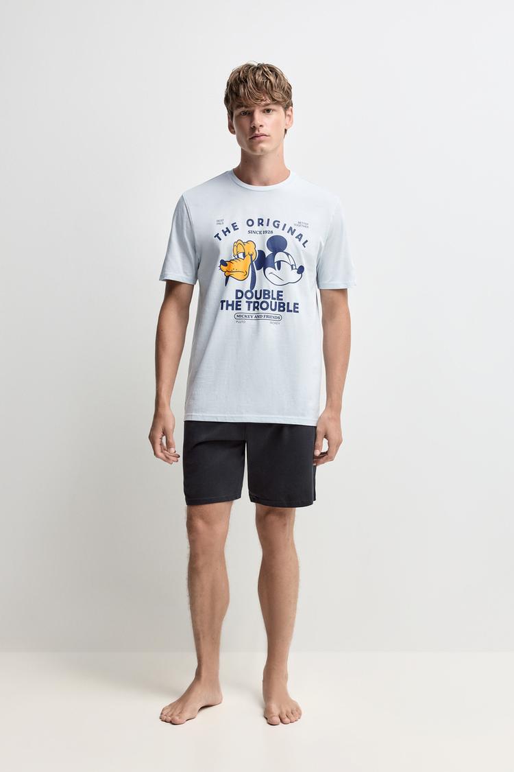 Mickey Mouse ©Disney short pyjamas — PALE BLUE