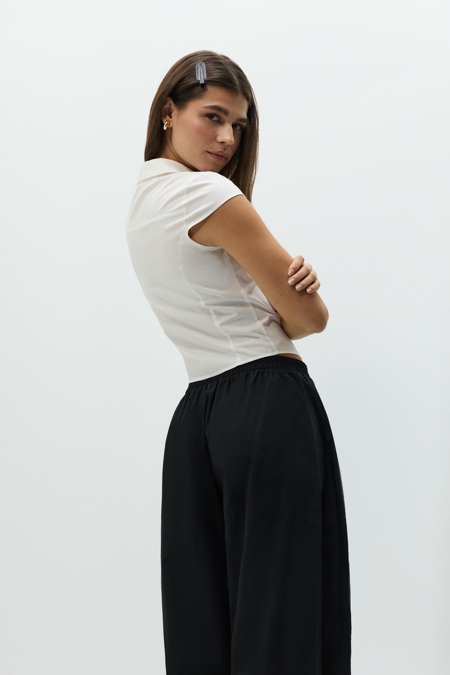 Poplin shirt — OFF WHITE