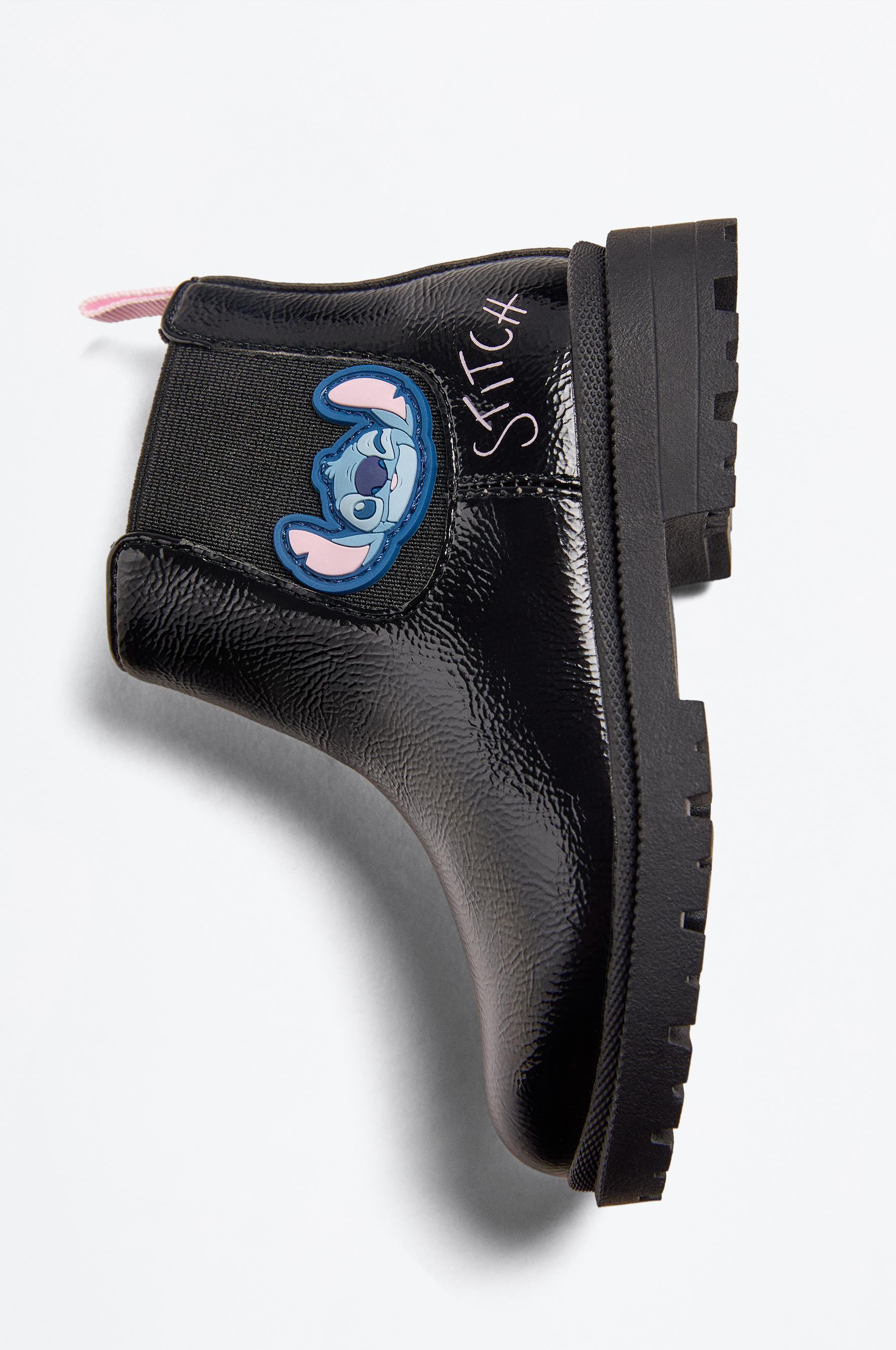 Lilo & Stitch ©Disney Chelsea boots — BLACK