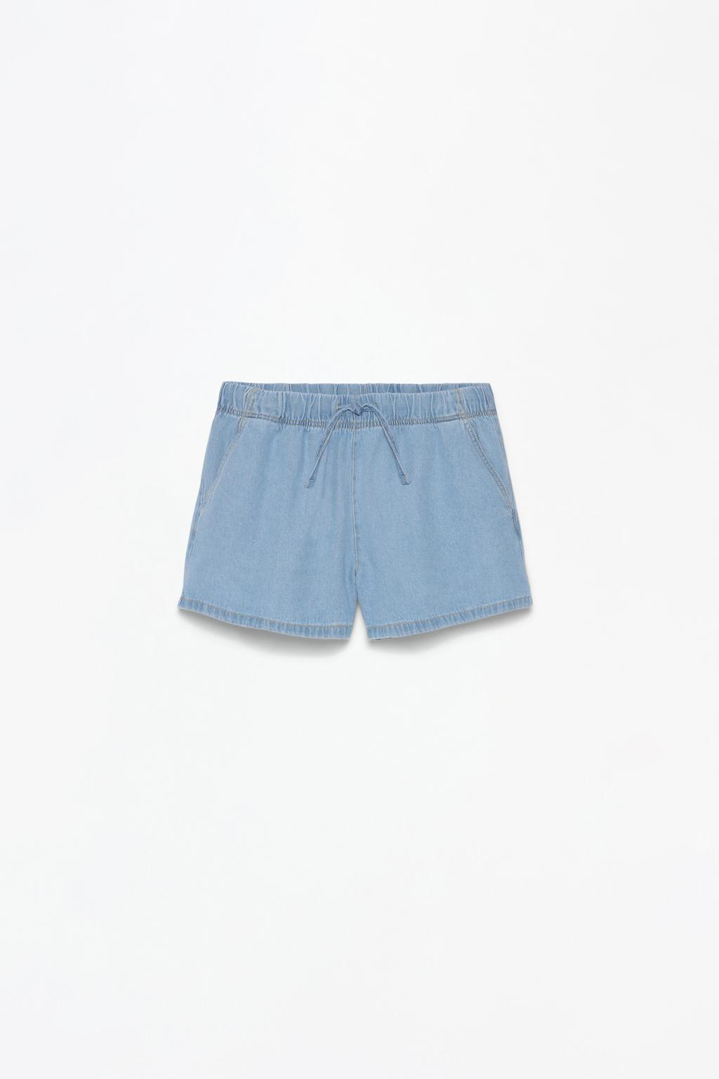 Basic denim shorts