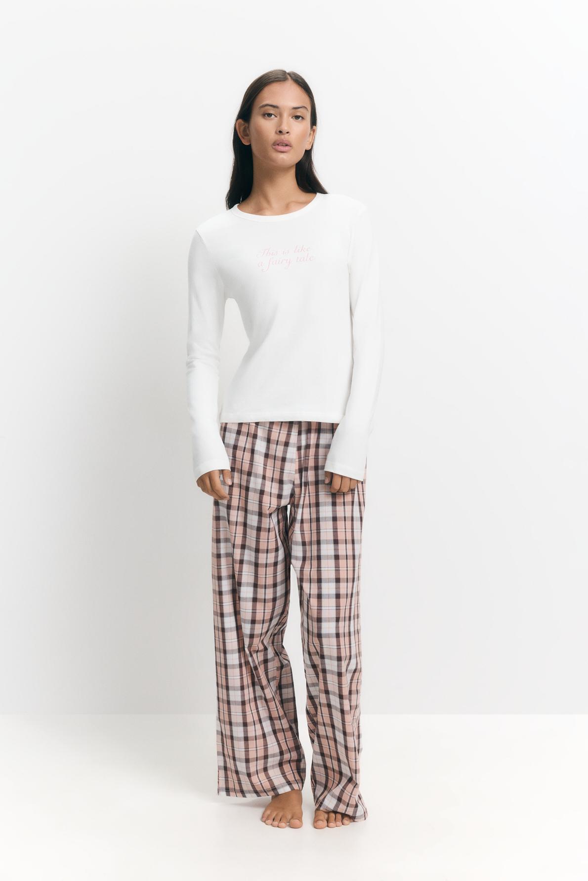 Pijama largo combinado