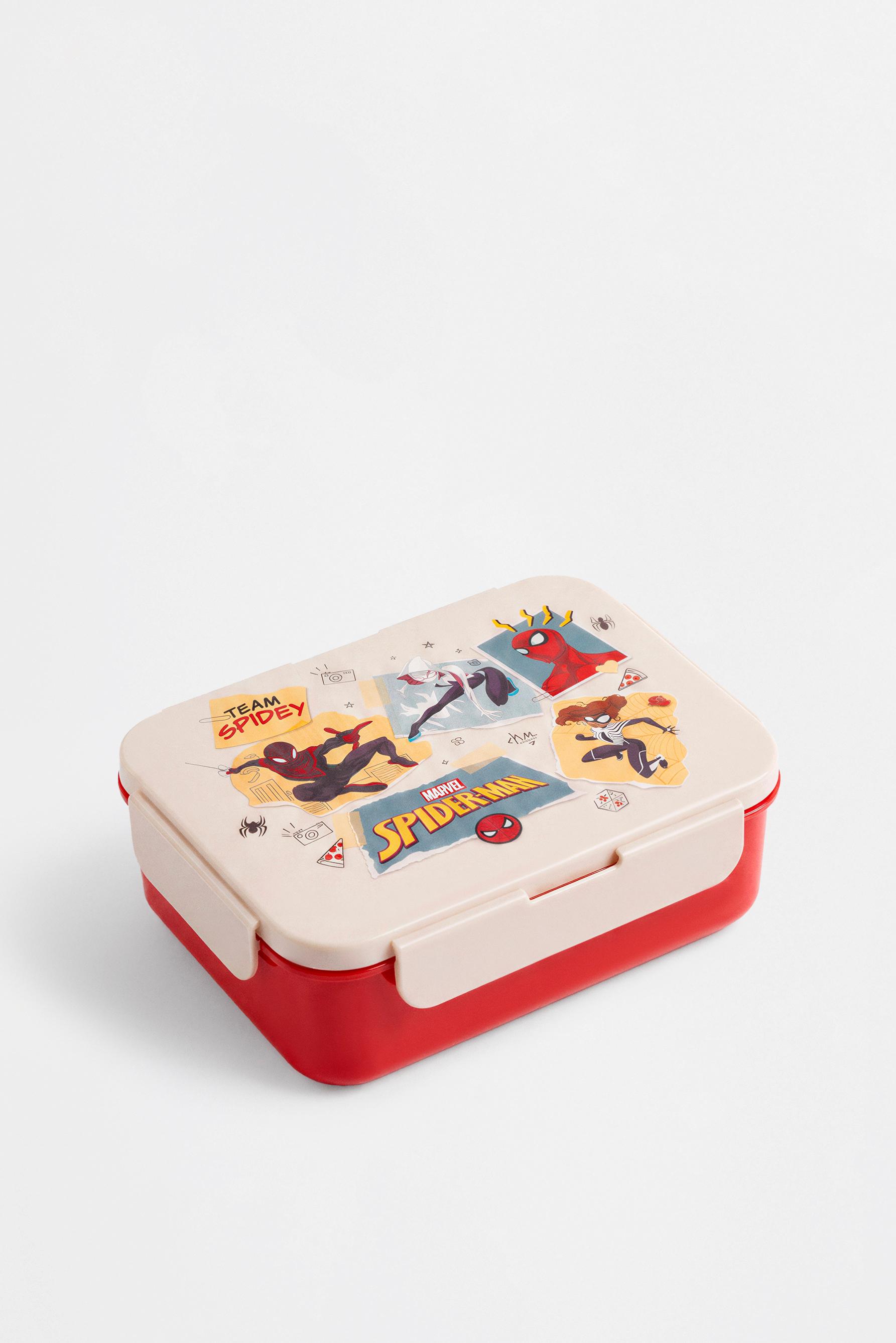 Spiderman ©Marvel Compartment Lunch Box — RED