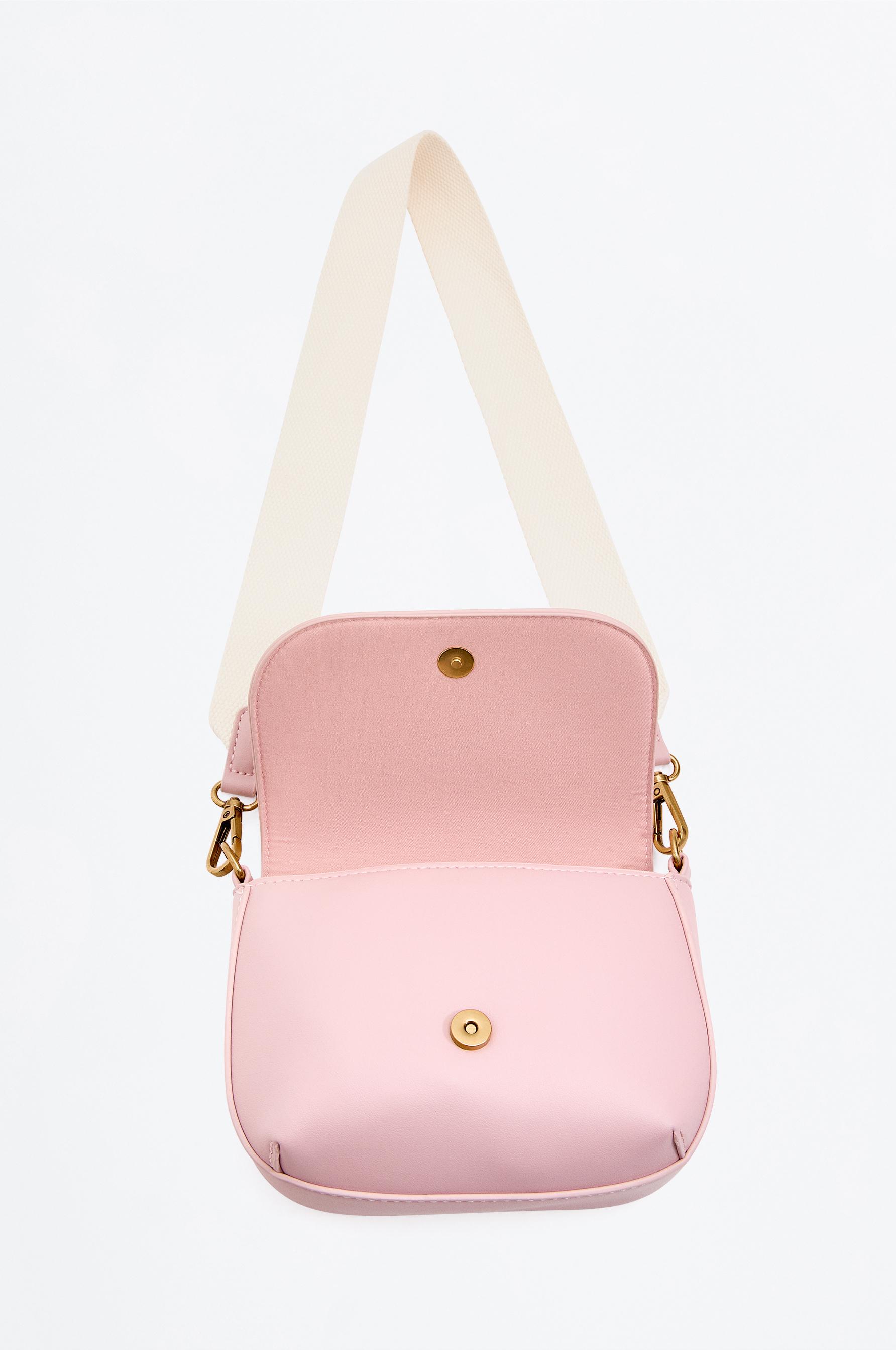 Flap crossbody bag — PINK