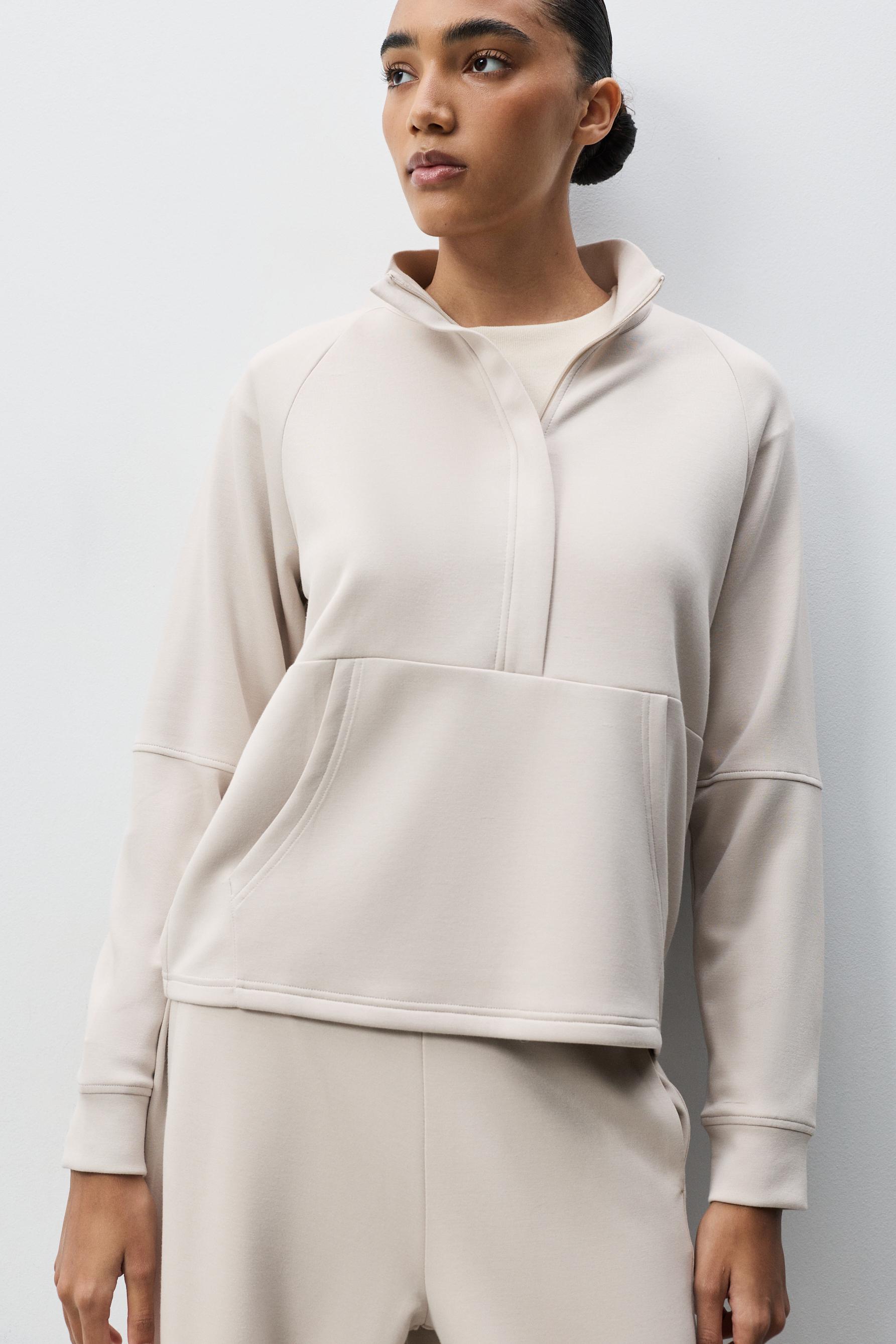 Sudadera felpa fluida