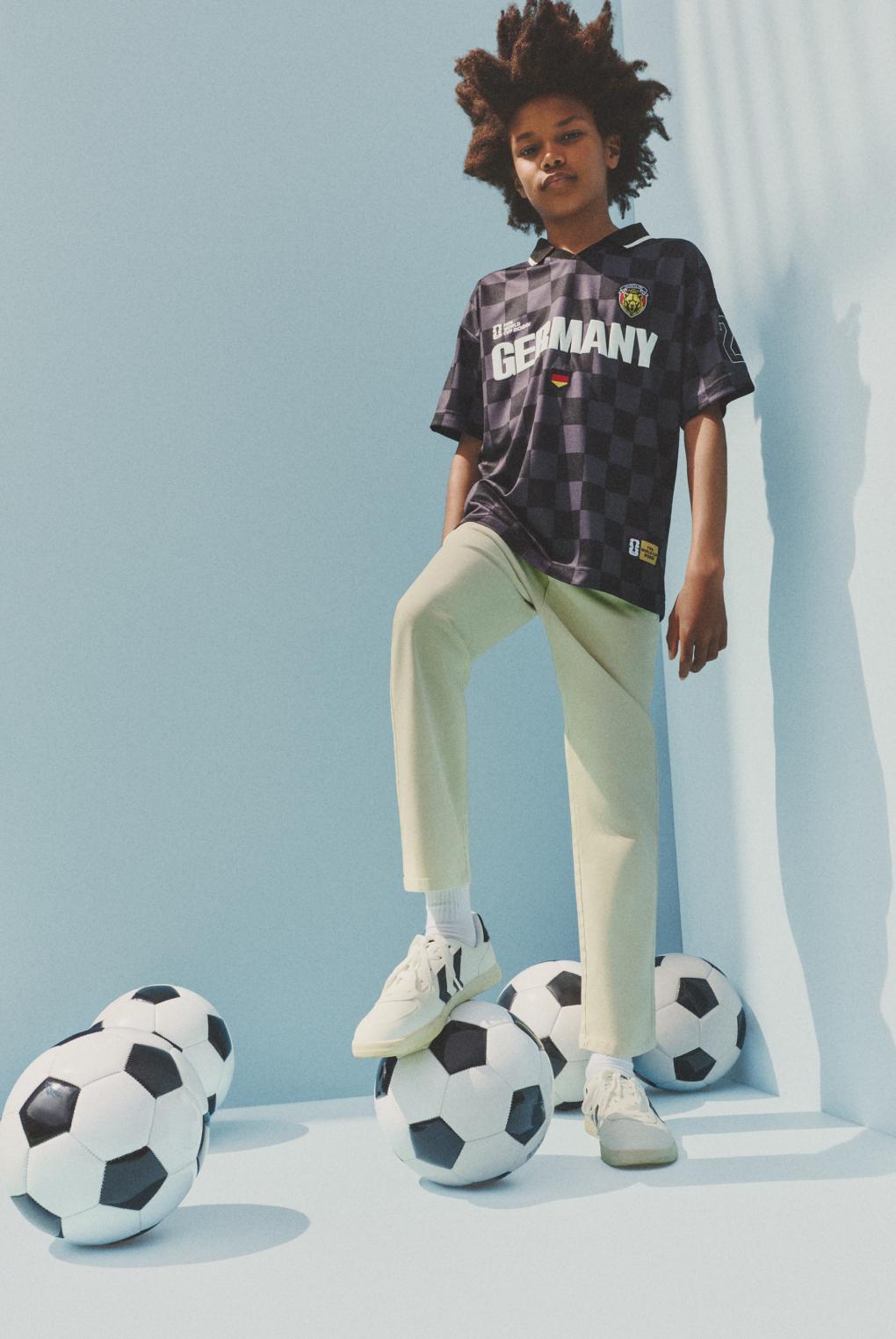 Kids | Germany FIFA World Cup 2026 Polo — BLACK