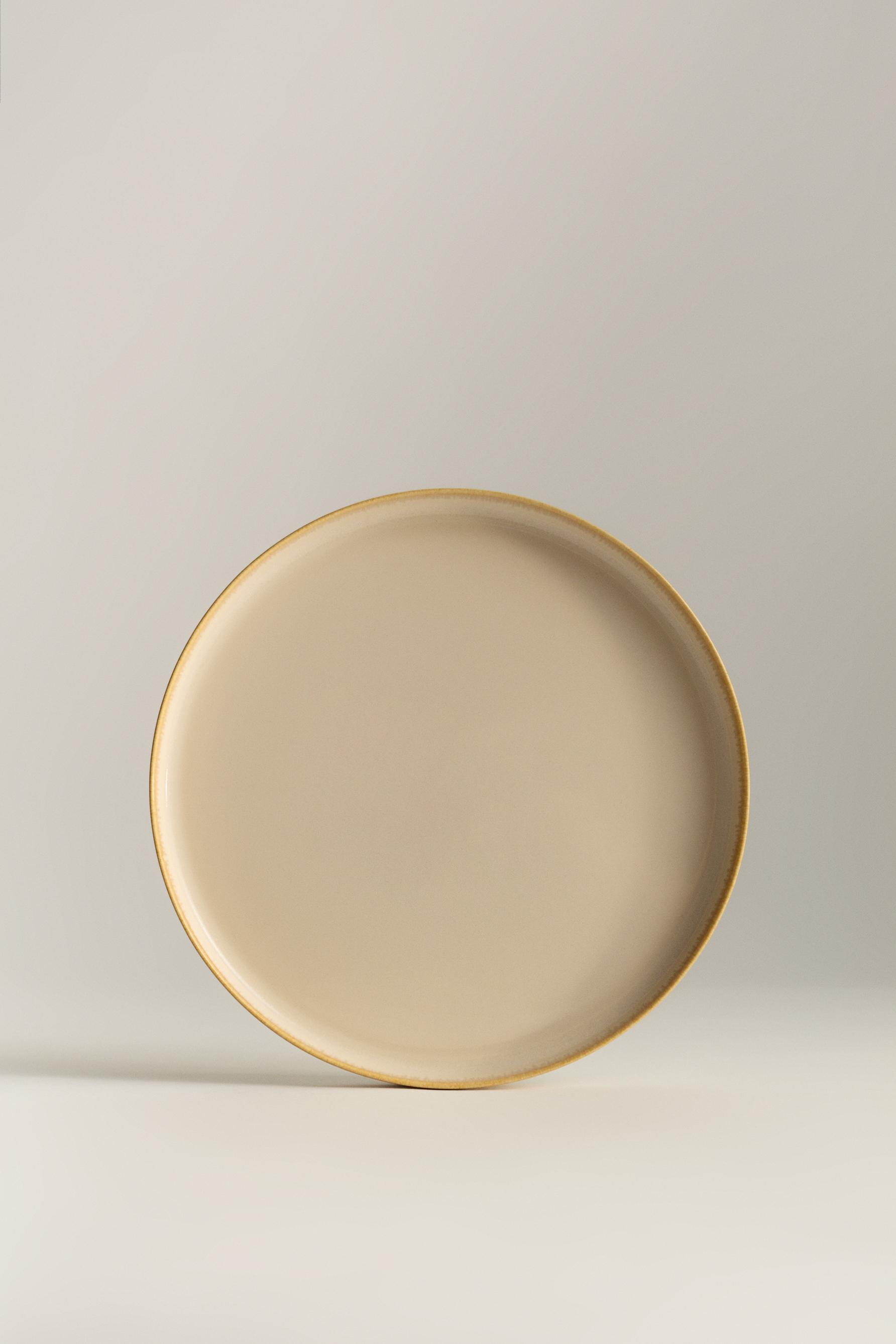 Plato postre gres 22,5 cm