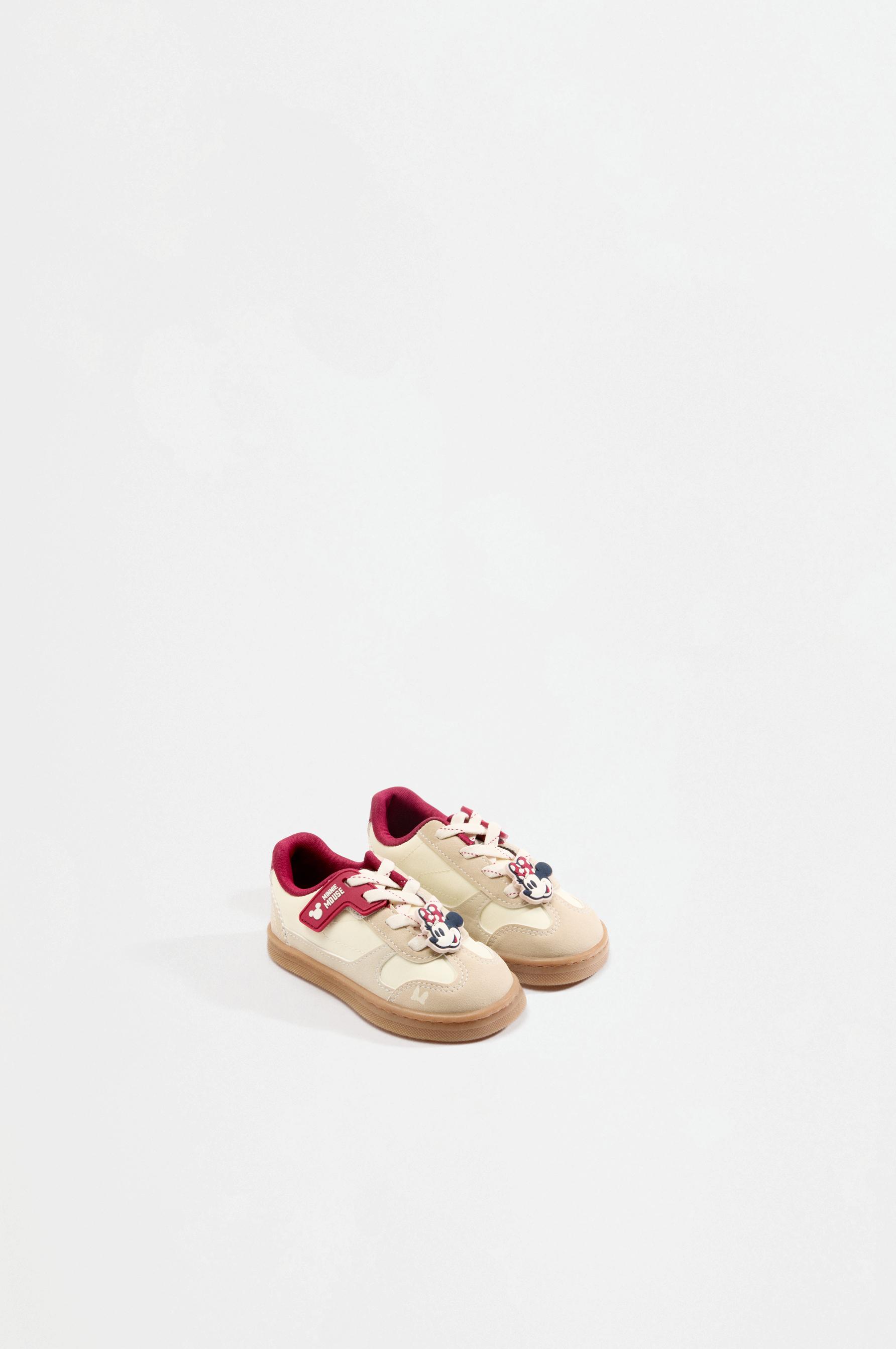 Minnie Mouse ©Disney Barefoot Sneakers — ECRU