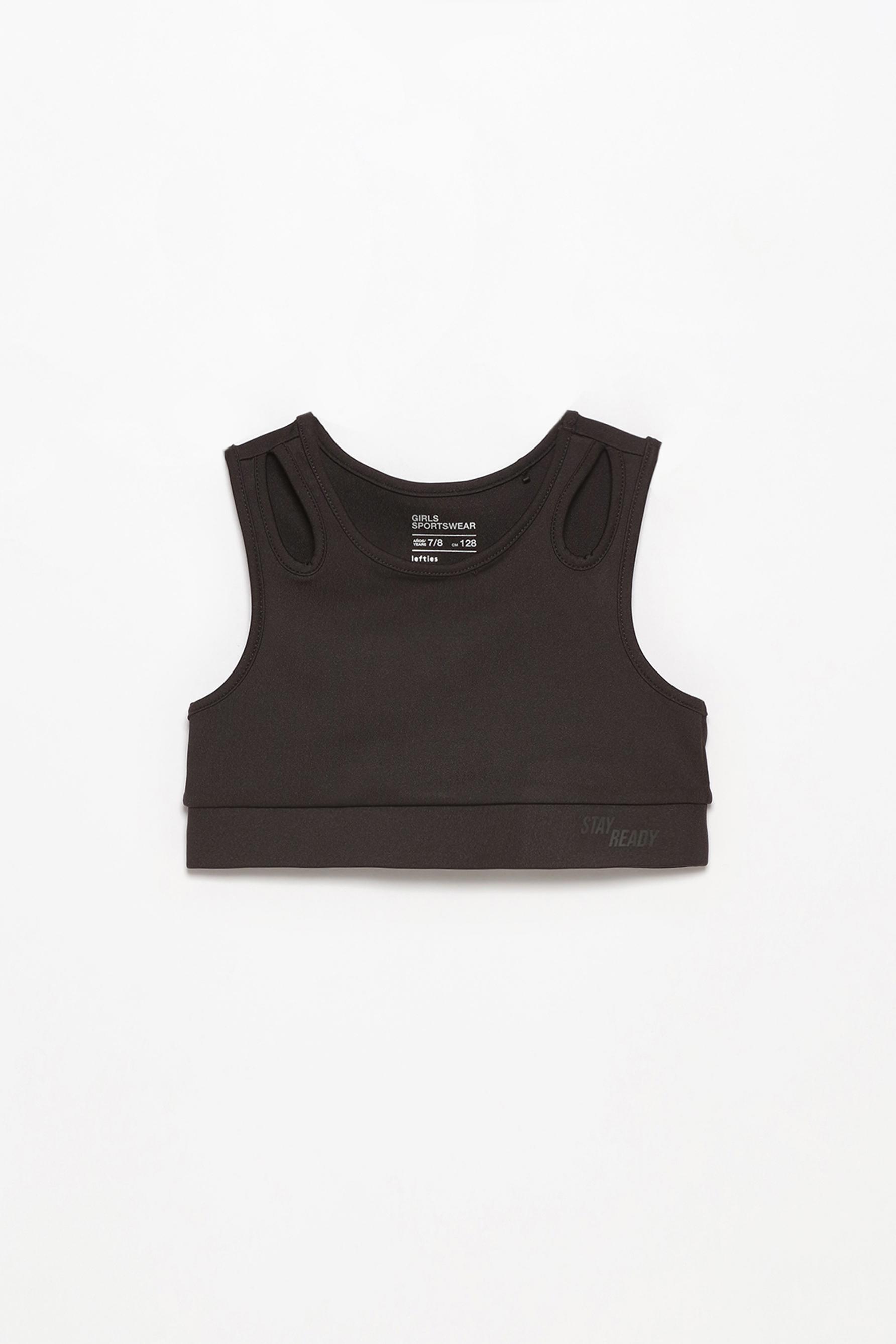 Top deportivo texto engomado - Ropa Deportiva - ROPA - Niña - Niños ...