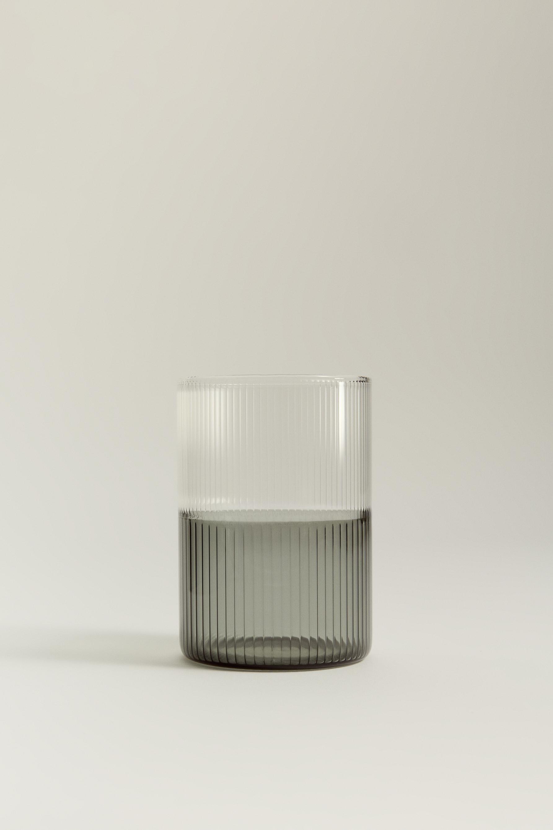 Vaso relieve borosilicato 485 ml