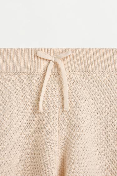 Knit shorts — SAND 3