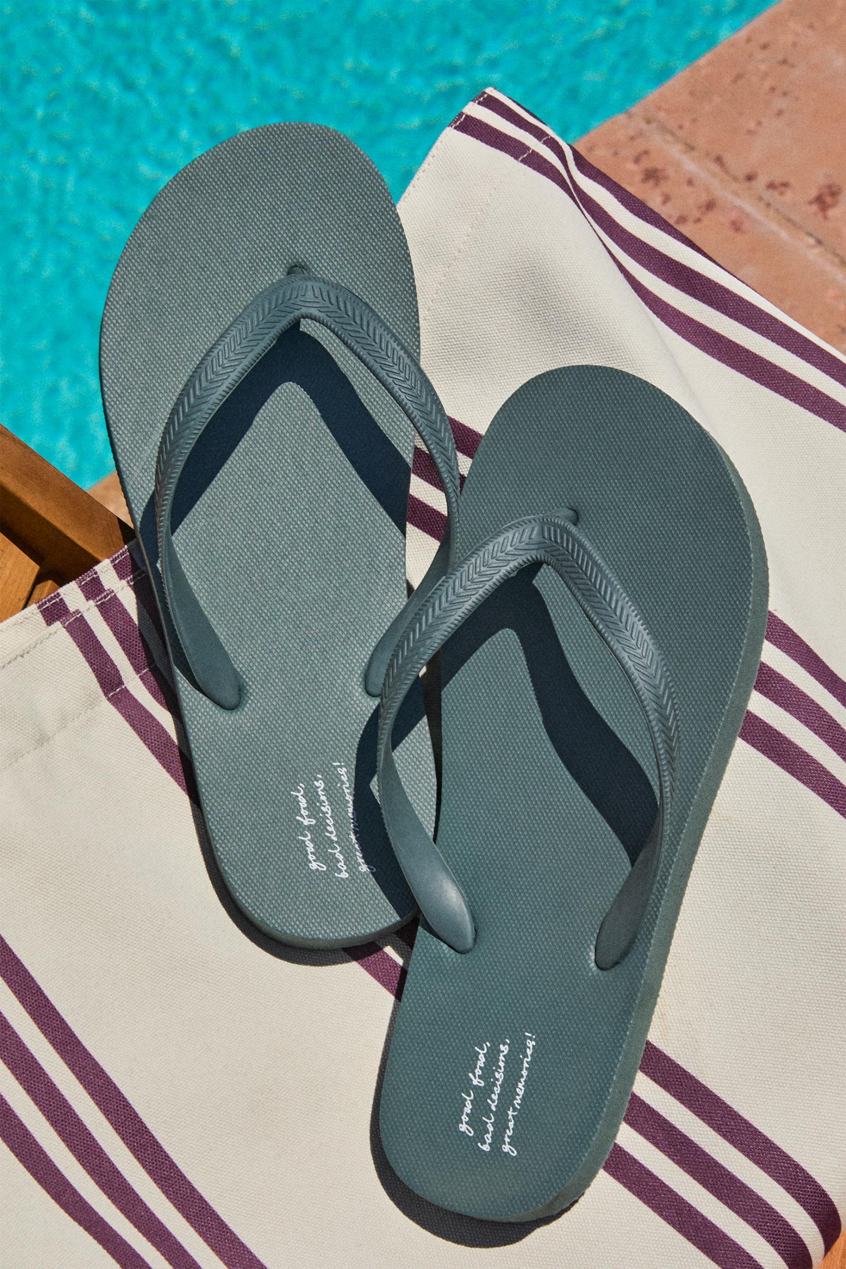 Bath flip-flops — GREEN