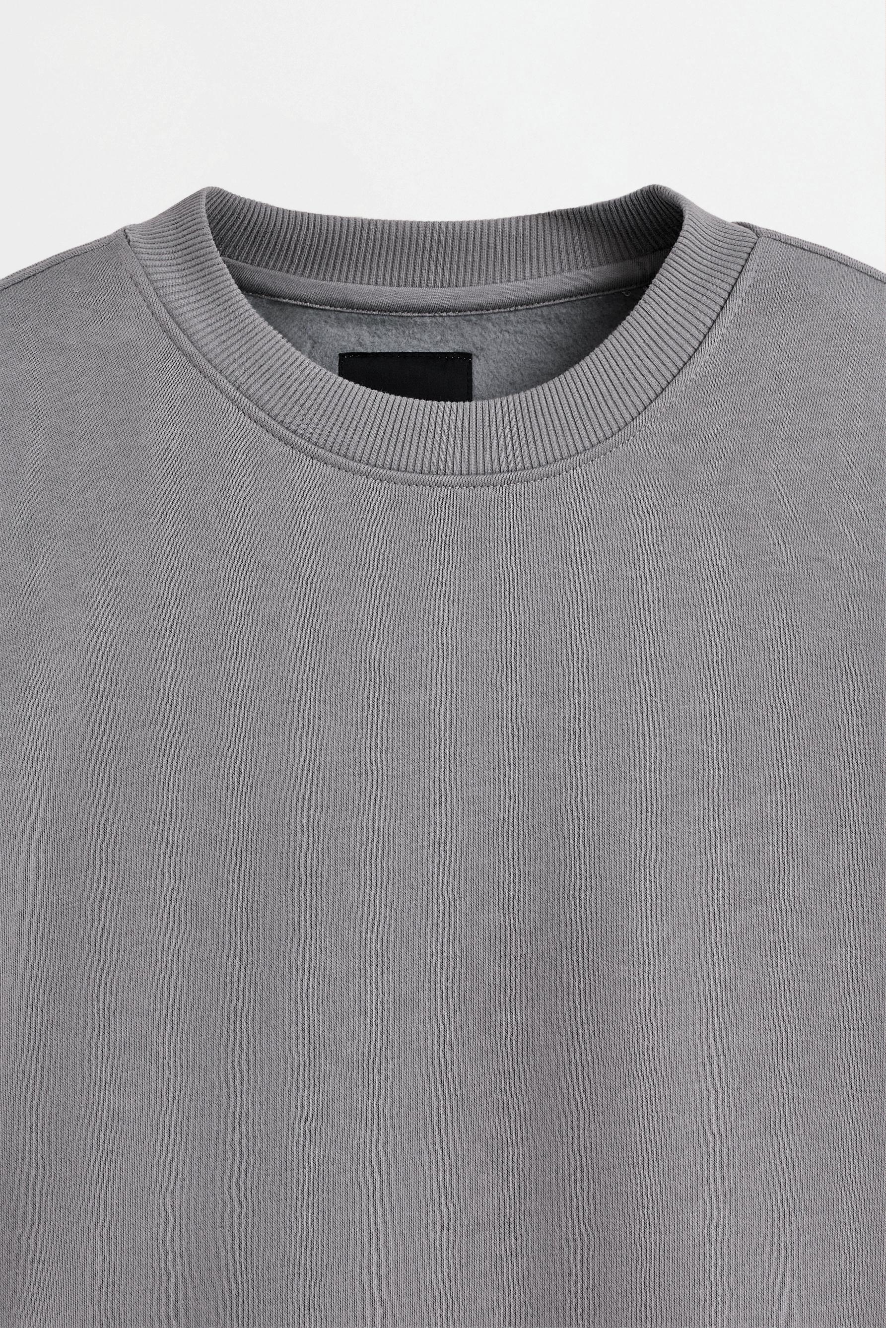 Basic sweatshirt — MEDIUM GREY