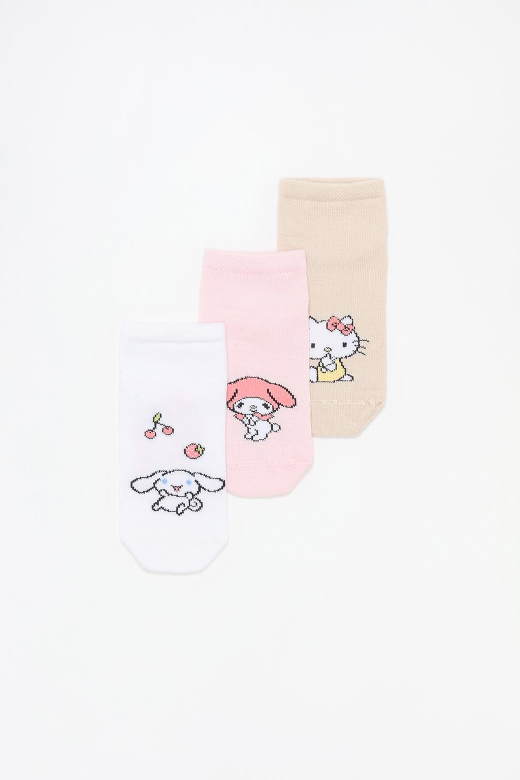 Pack 3 mitjons Hello Kitty ©SANRIO fins als turmells