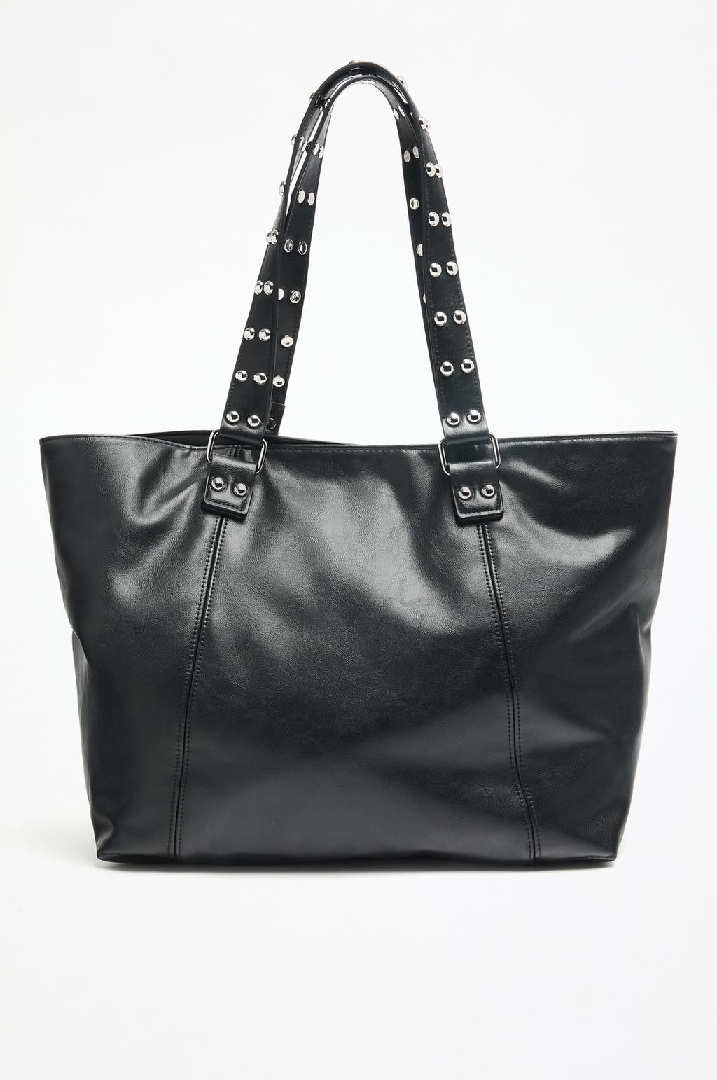 Bolso shopper tachas