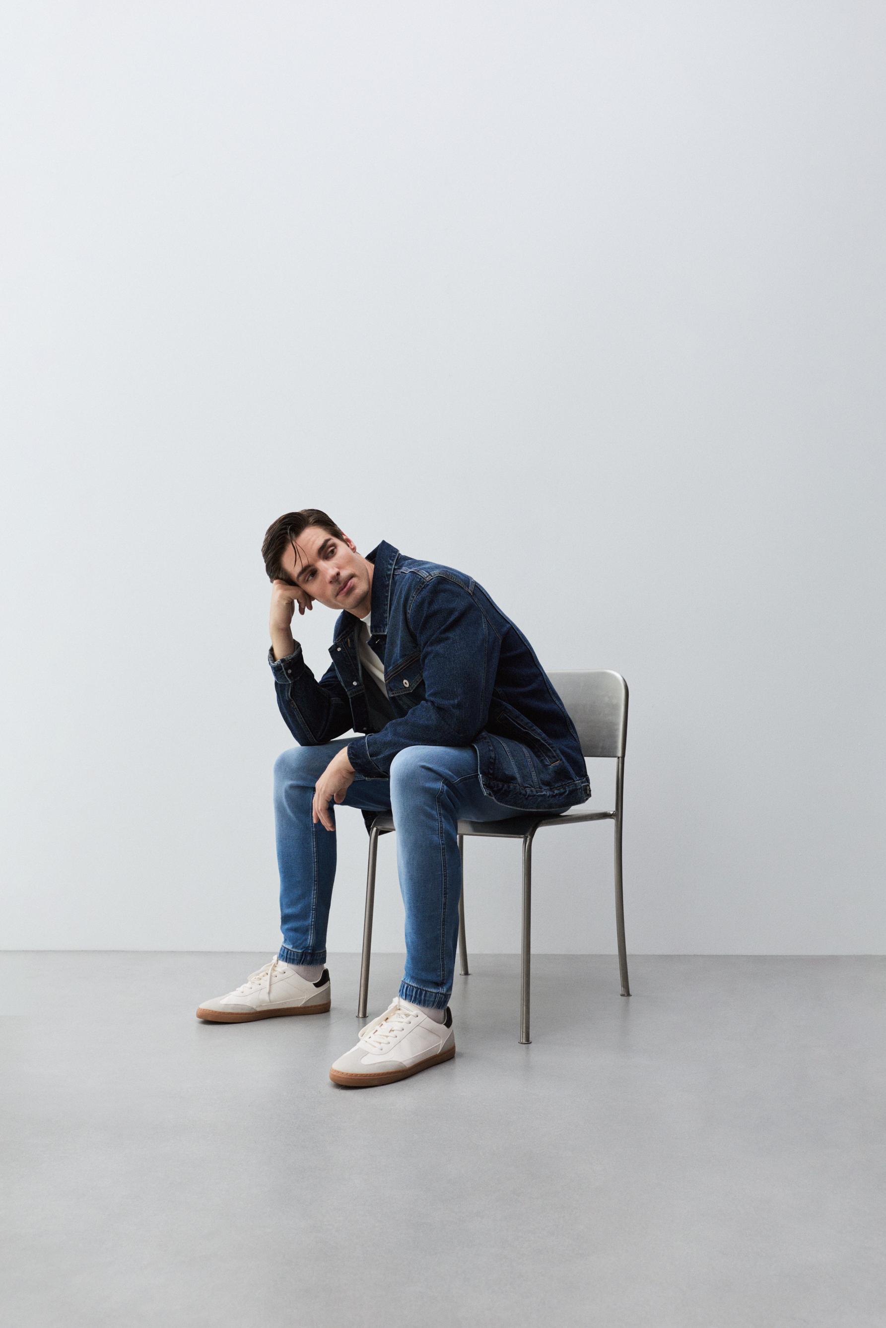 Jogger jeans — SKY BLUE