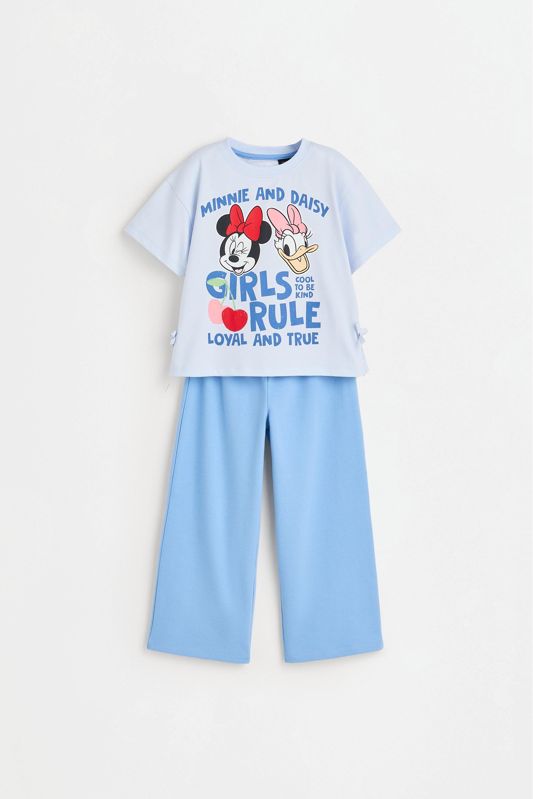Minnie and Daisy ©Disney T-shirt and trousers set — PALE BLUE