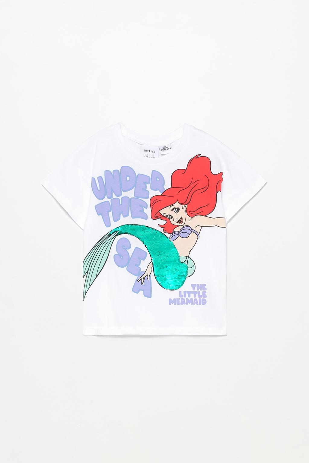 The Little Mermaid ©Disney metallic T-shirt