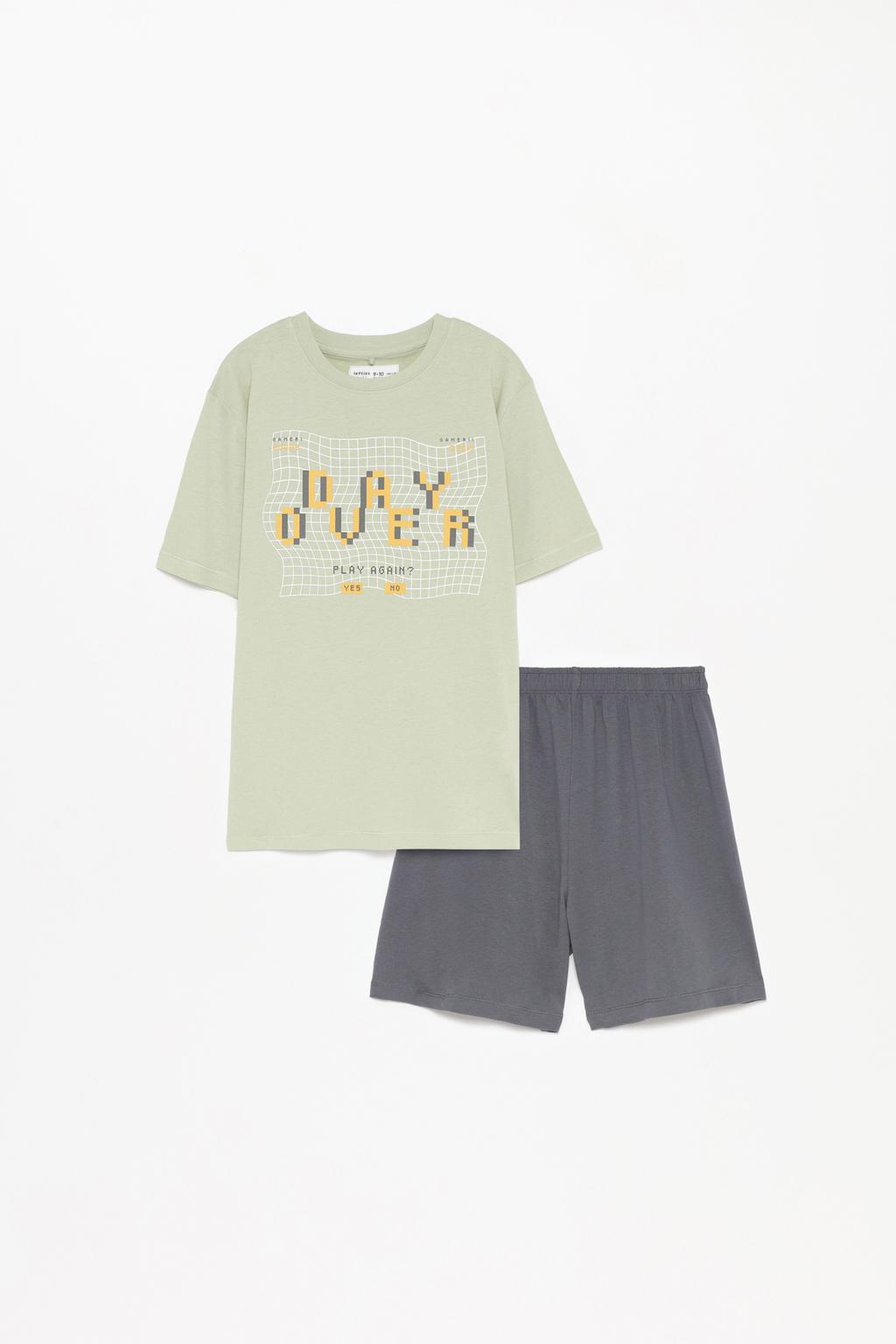 Short printed pyjamas
