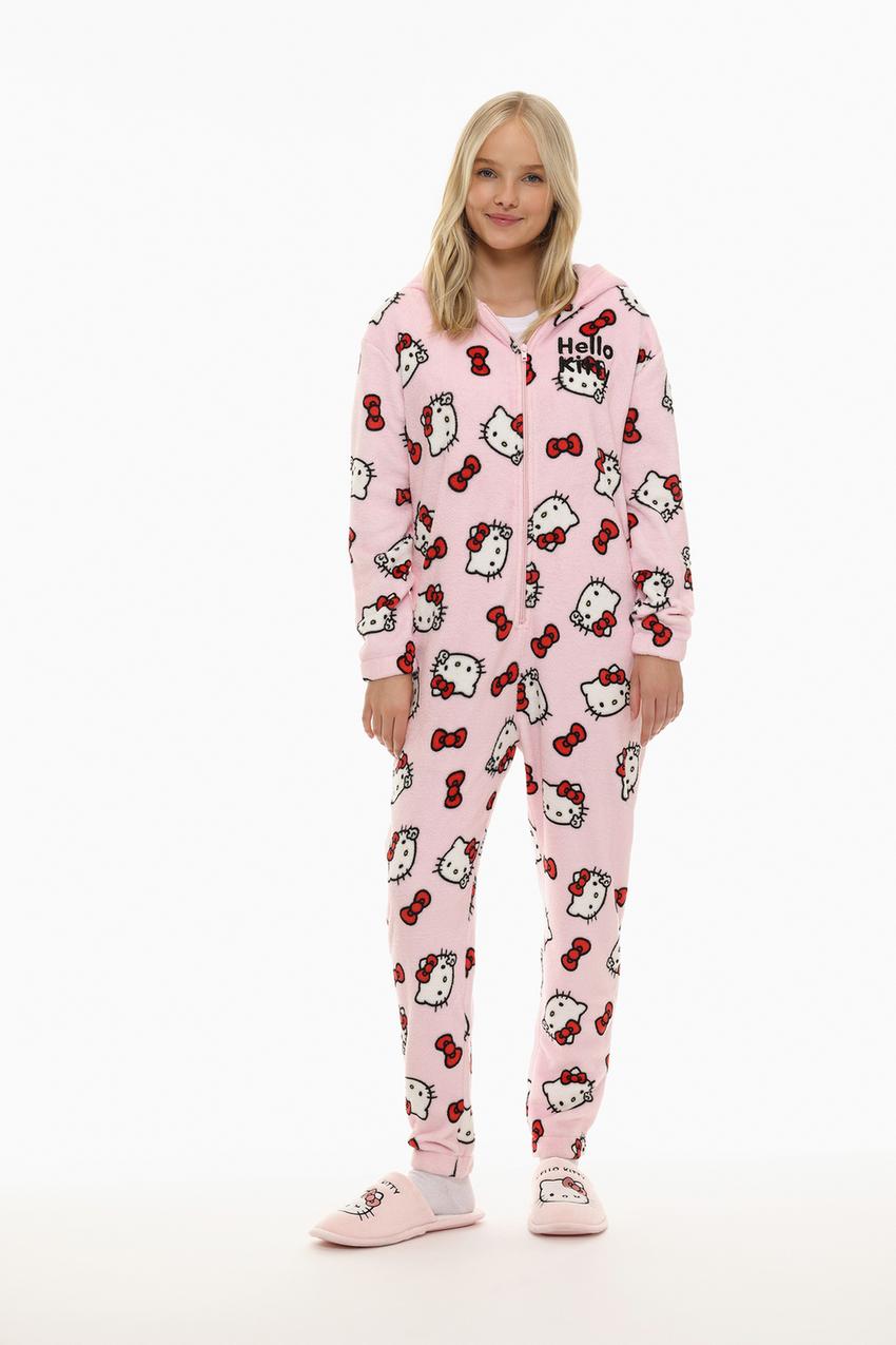 Pijama Enterizo Pijama Conejo Niña Pijama De Cuerpo Entero Pijama