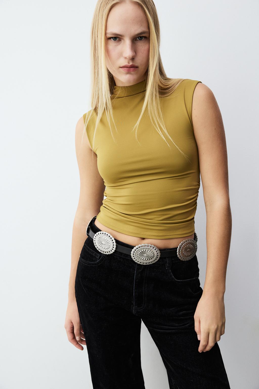 Camiseta poliamida cuello perkins