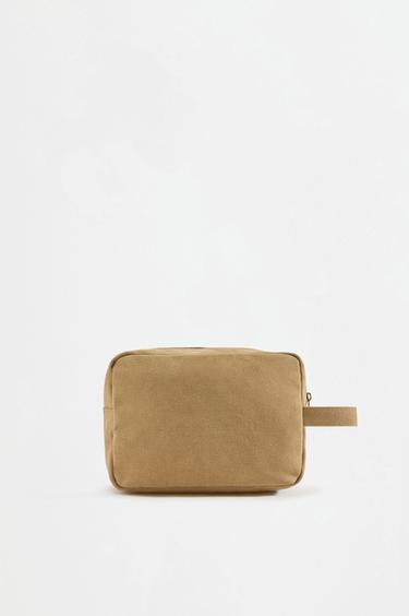 Canvas toiletry bag — BEIGE 3