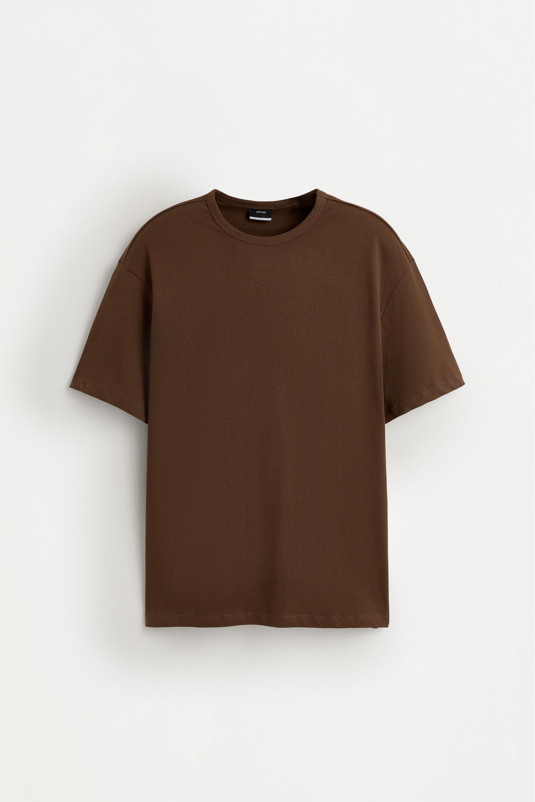 Texture T-shirt — DARK COPPER