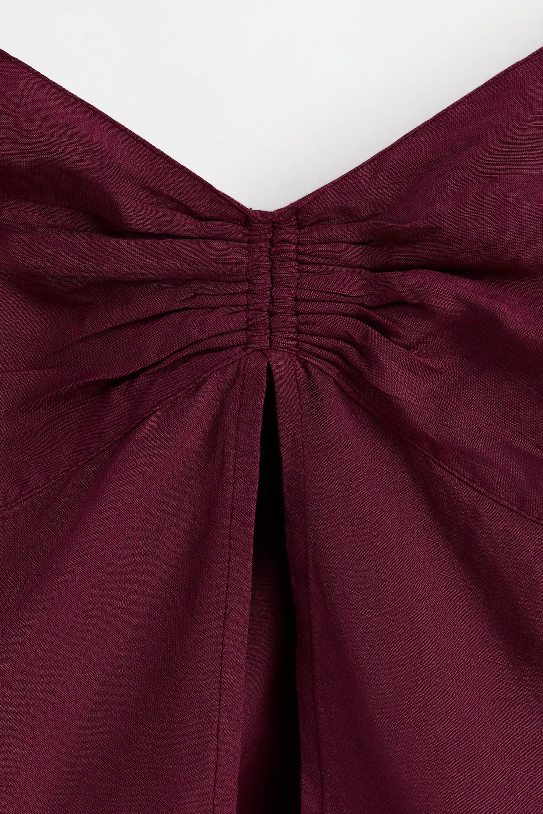 Rustic top — MAUVE PINK