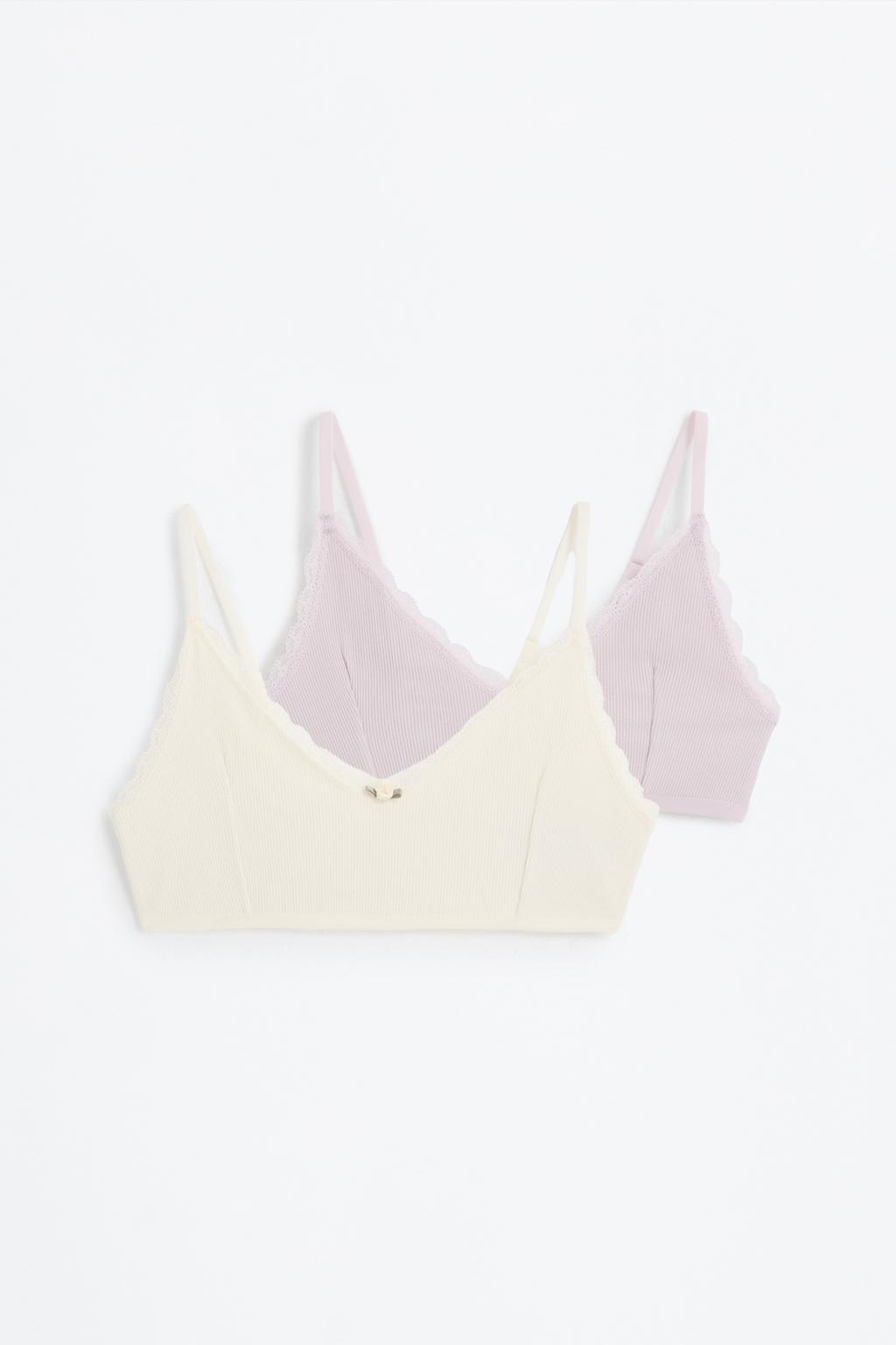 2-pack of ribbed tops