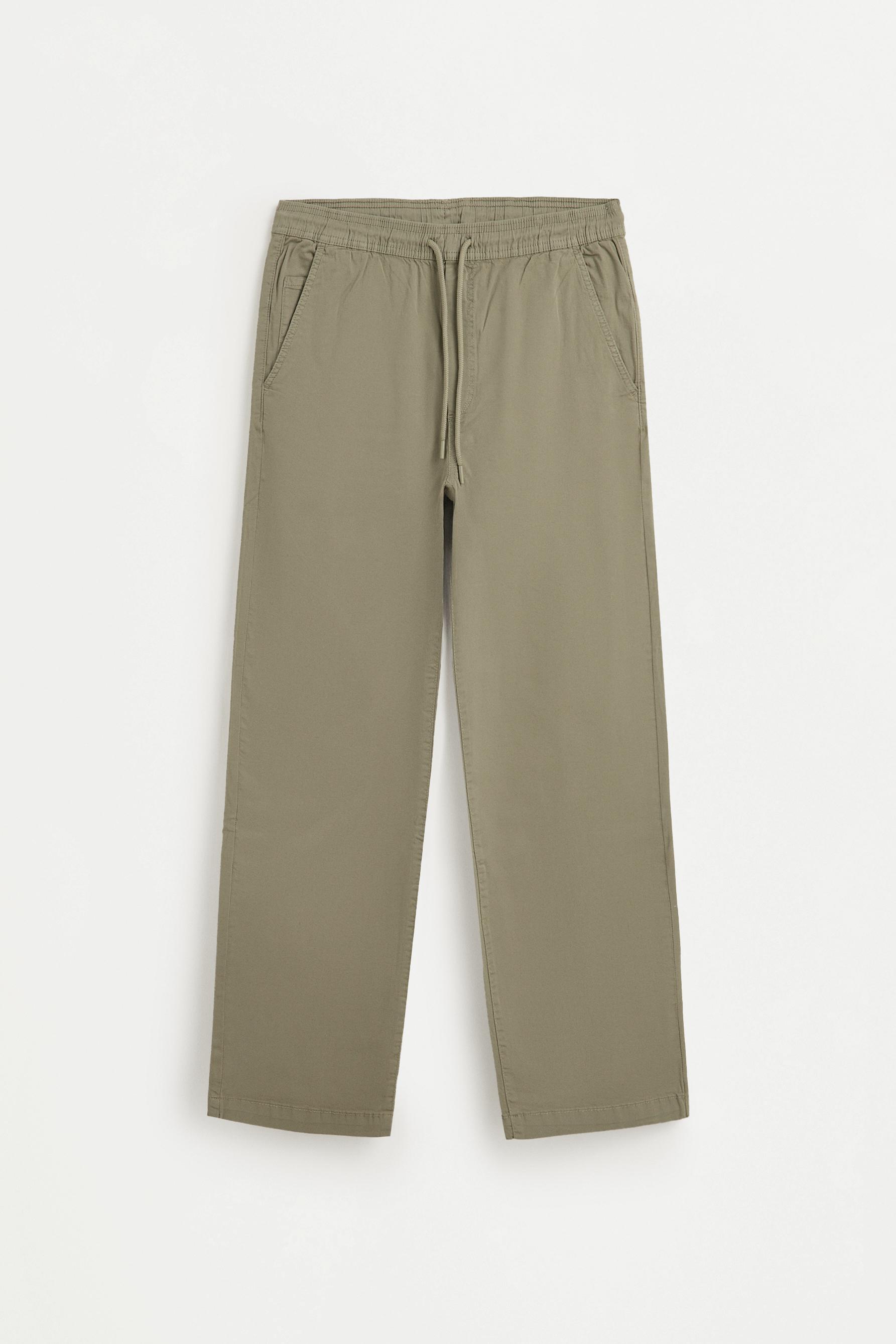 Slim fit jogger trousers — KHAKI