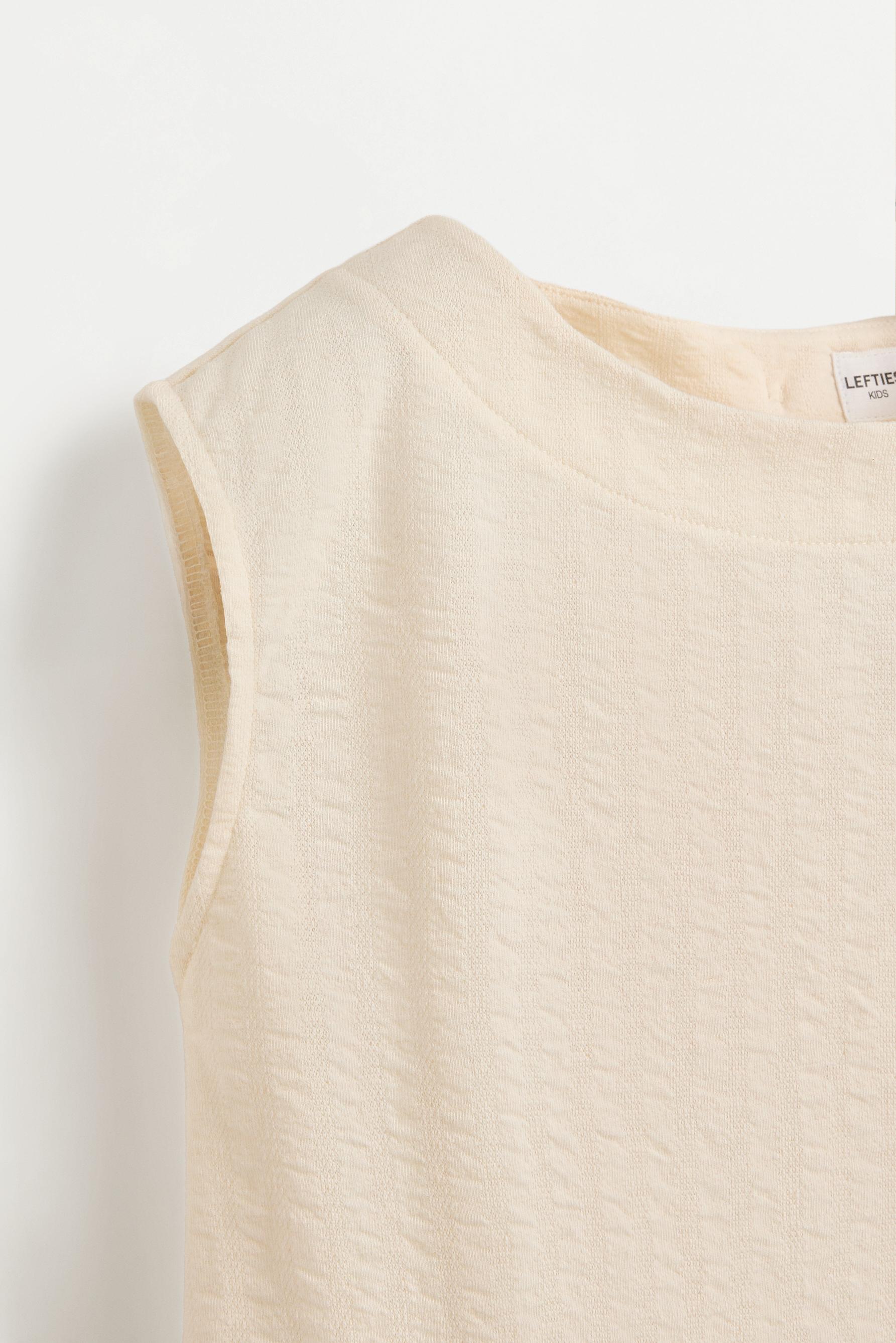 Bias cut top — ECRU