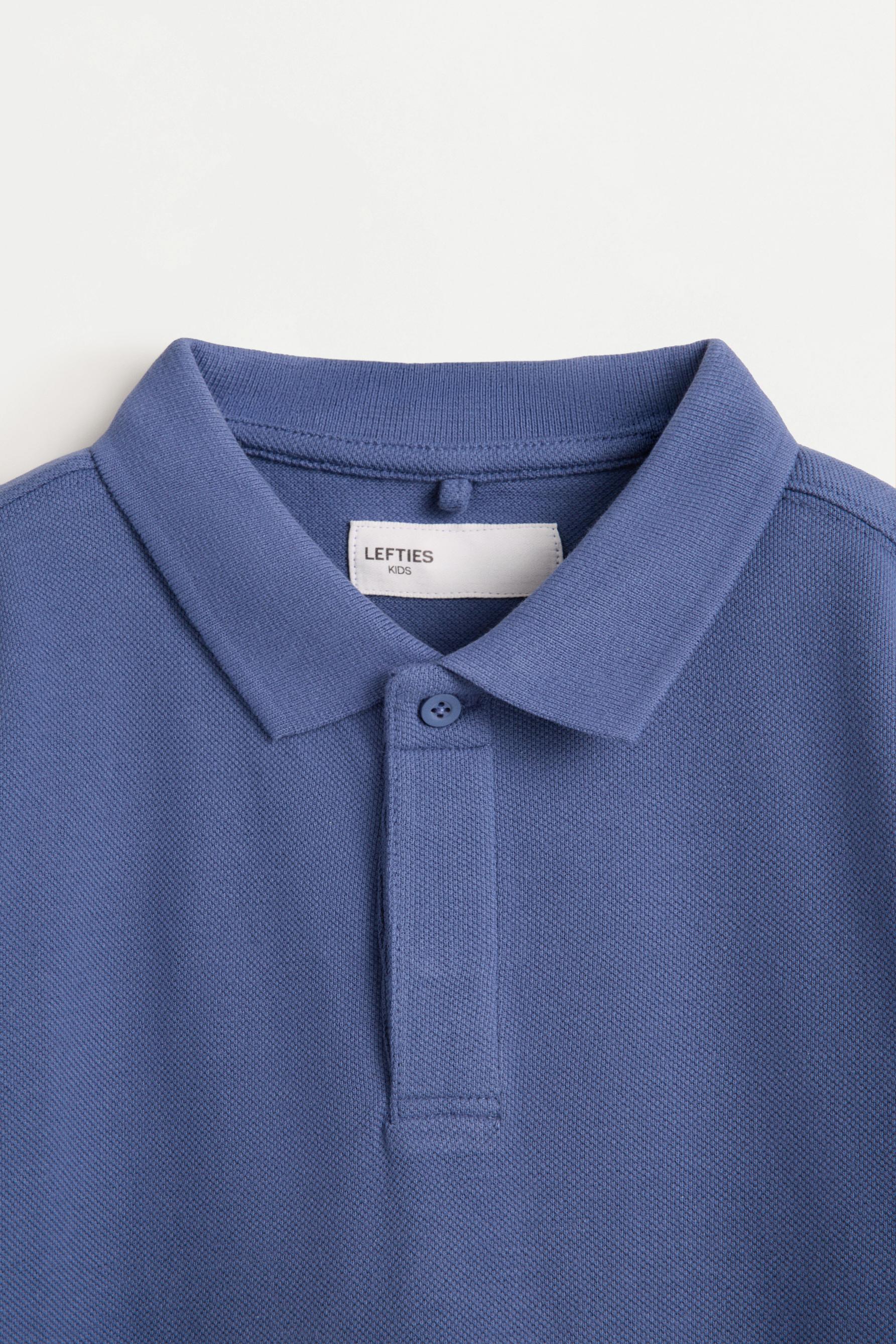 Basic polo shirt — MEDIUM BLUE